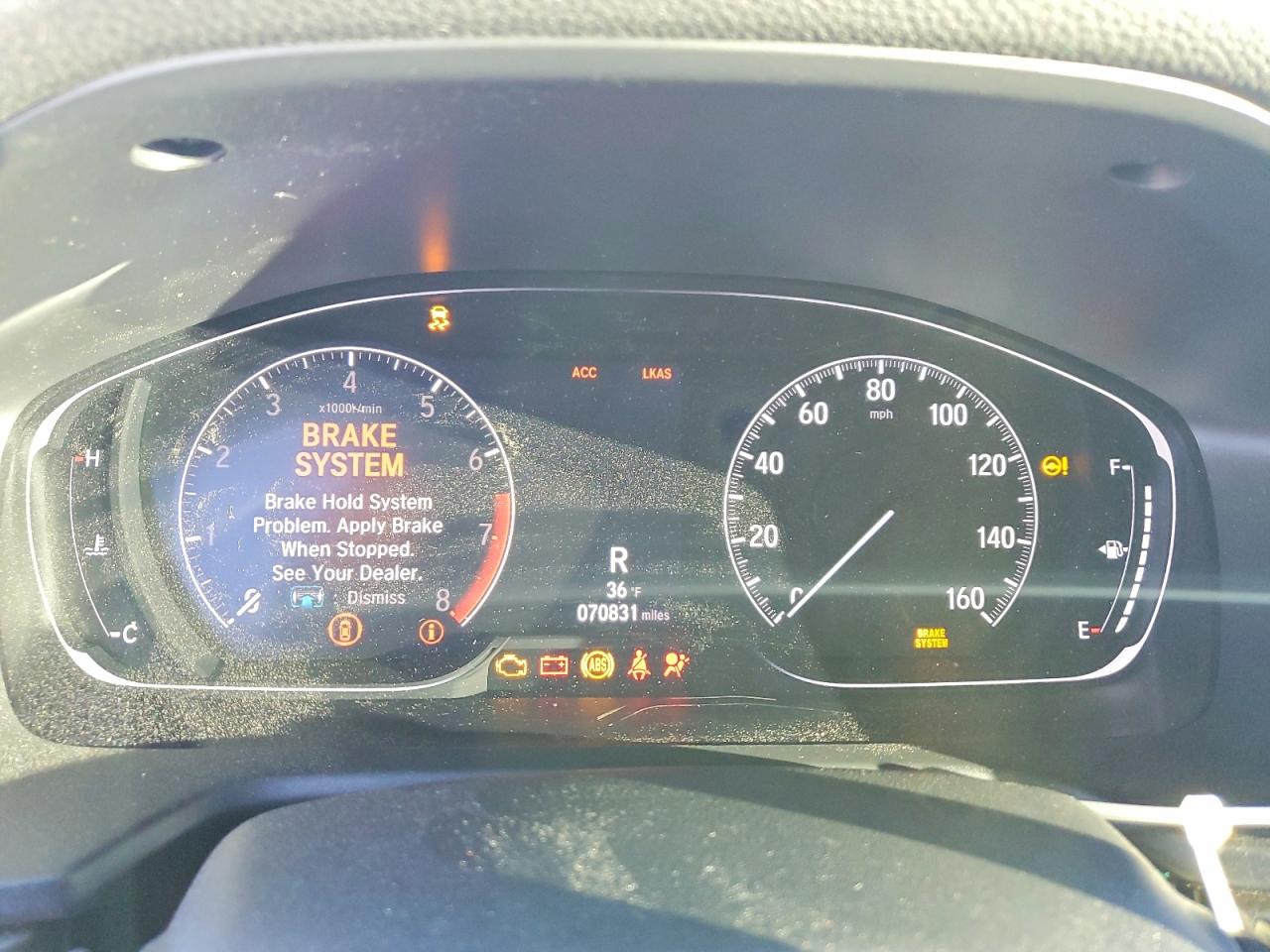 2020 HONDA ACCORD EXL photo 9