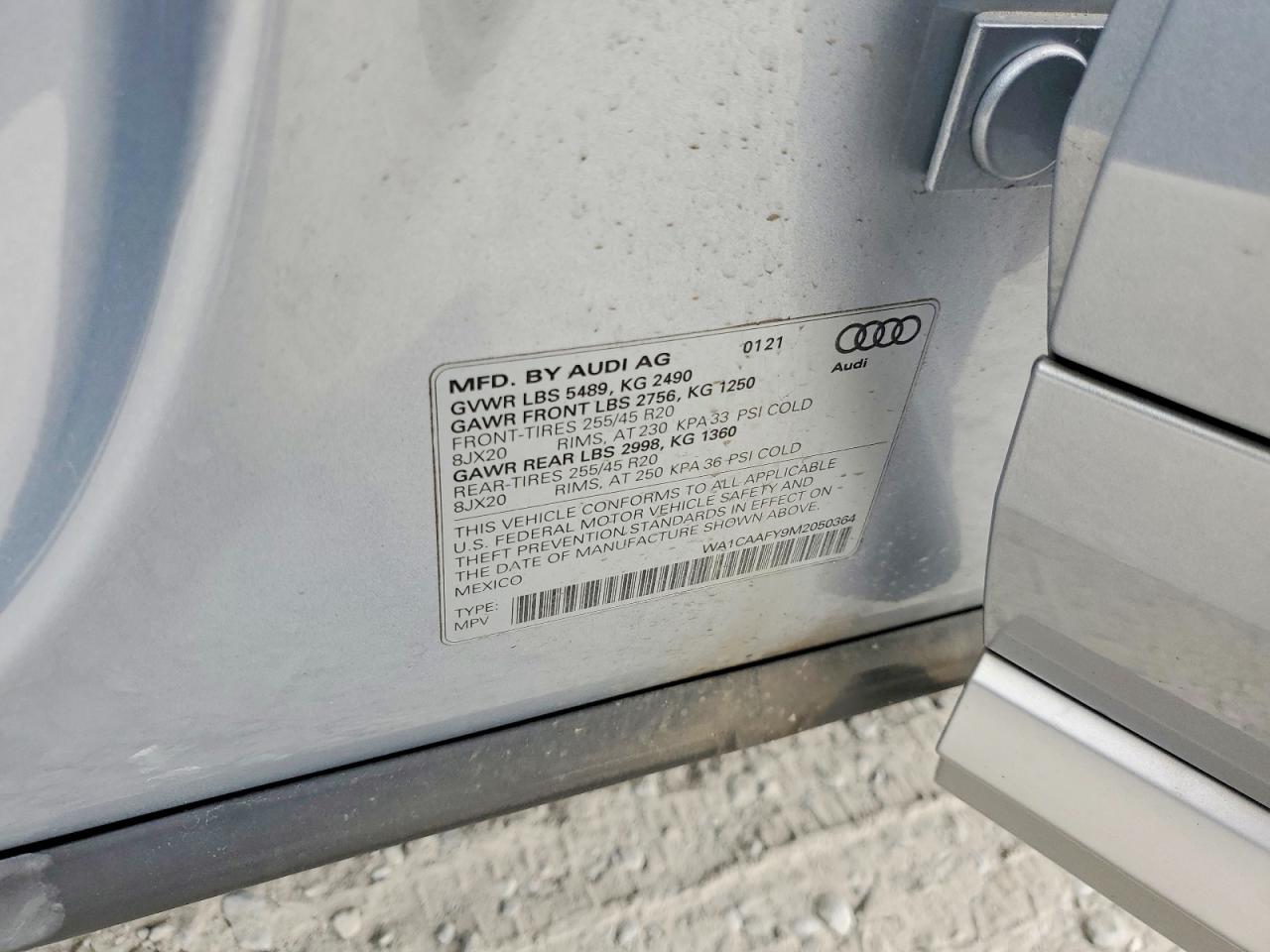 2021 AUDI Q5 PRESTIGE photo 13