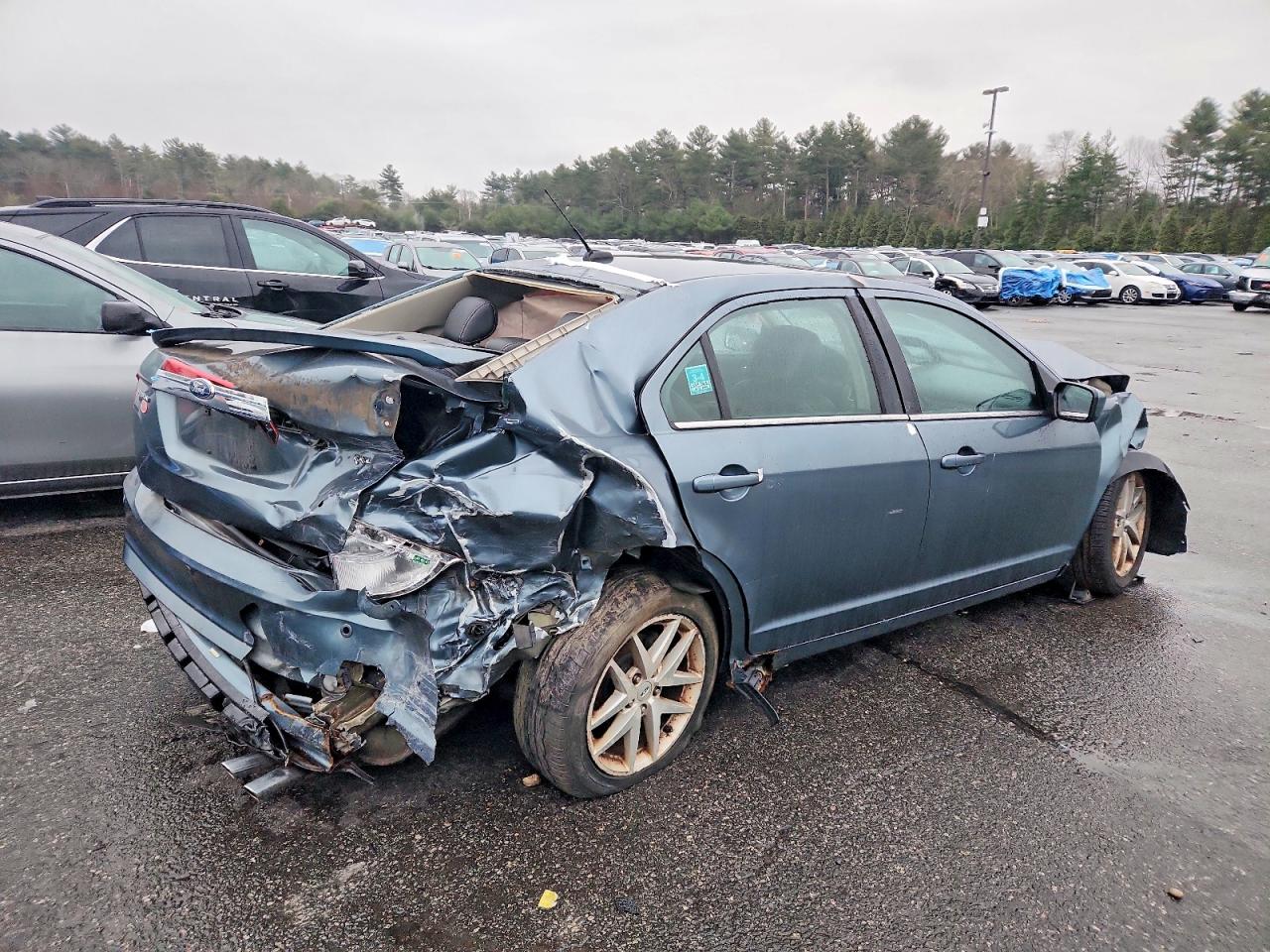 2012 FORD FUSION SEL photo 3