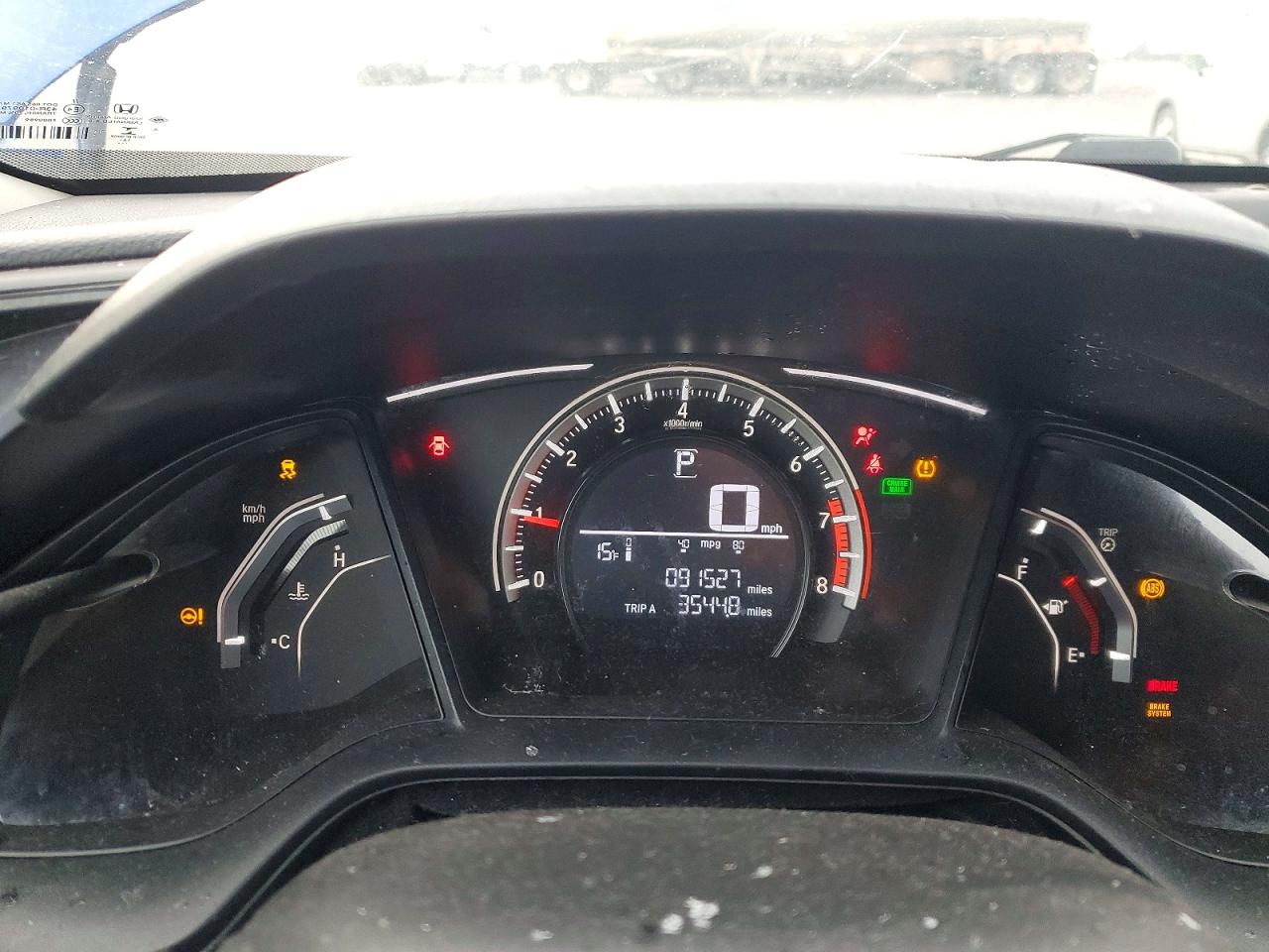 2017 HONDA CIVIC LX photo 9