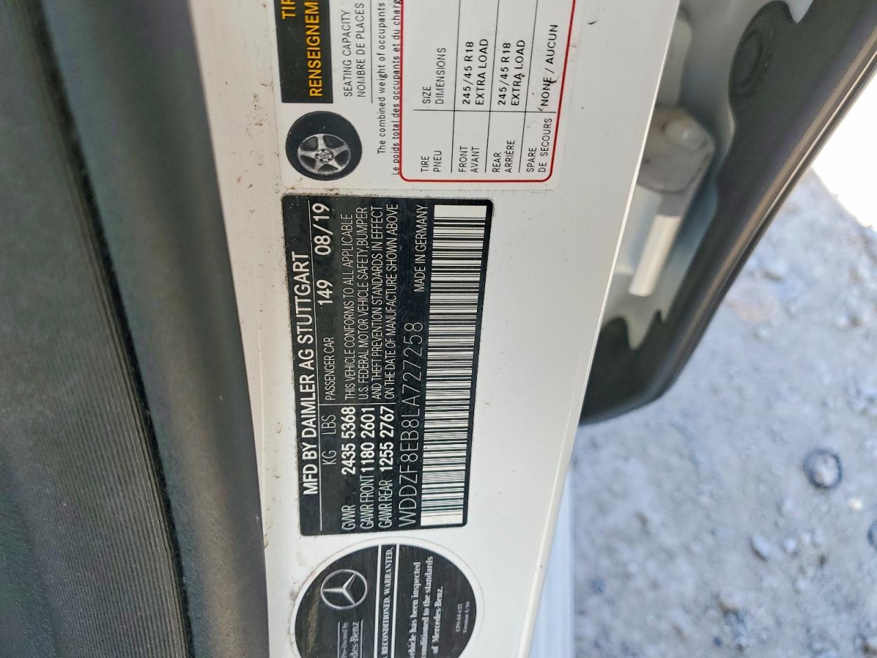 2020 MERCEDES-BENZ E 350 4MATIC photo 12
