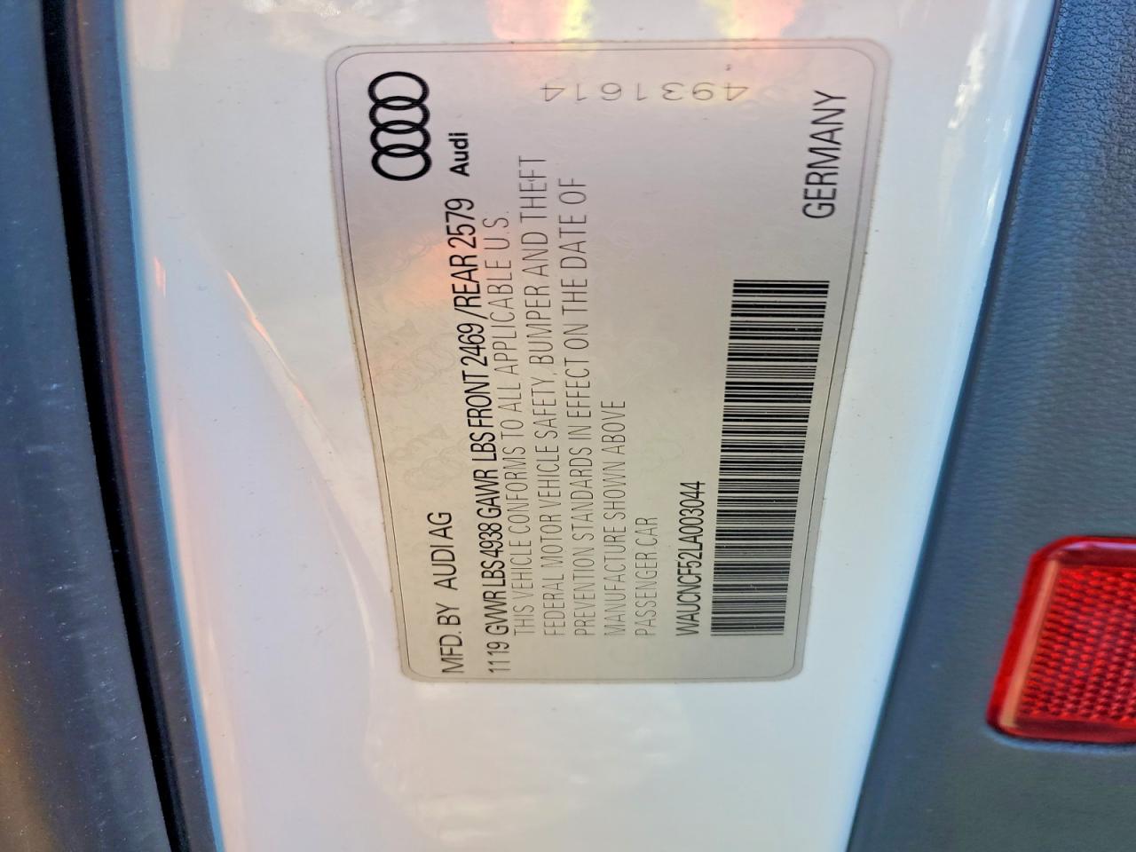 2020 AUDI A5 PREMIUM PLUS photo 34