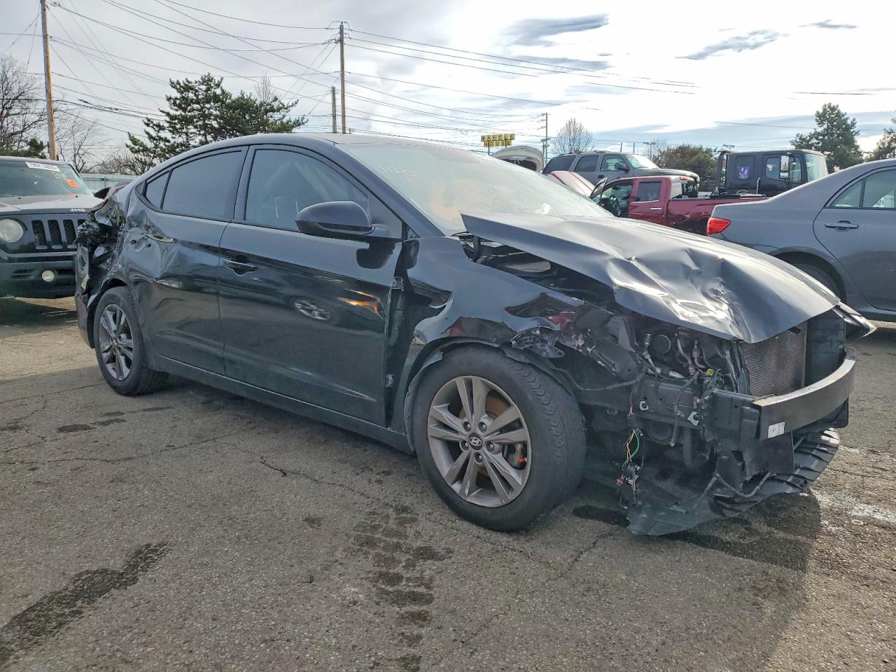 2017 HYUNDAI ELANTRA SE photo 4