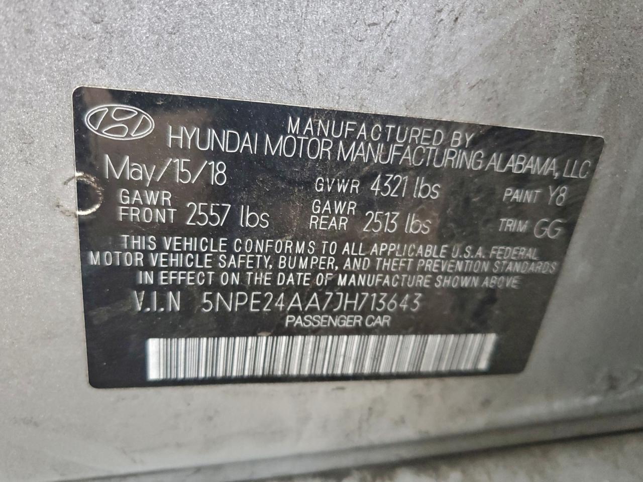 2018 HYUNDAI SONATA ECO photo 23
