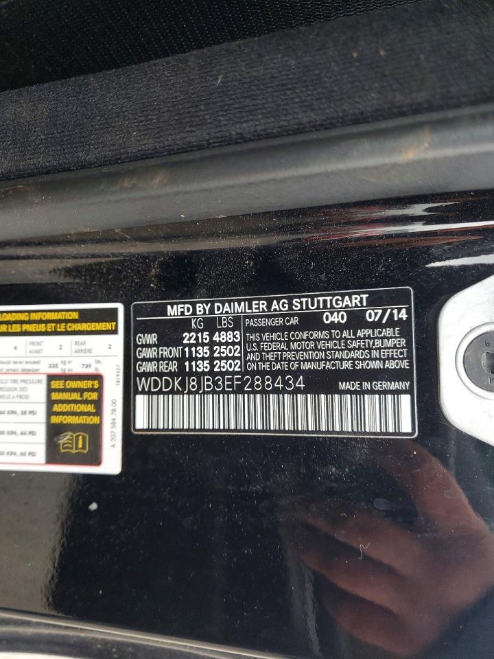 2014 MERCEDES-BENZ E 350 4MATIC photo 12