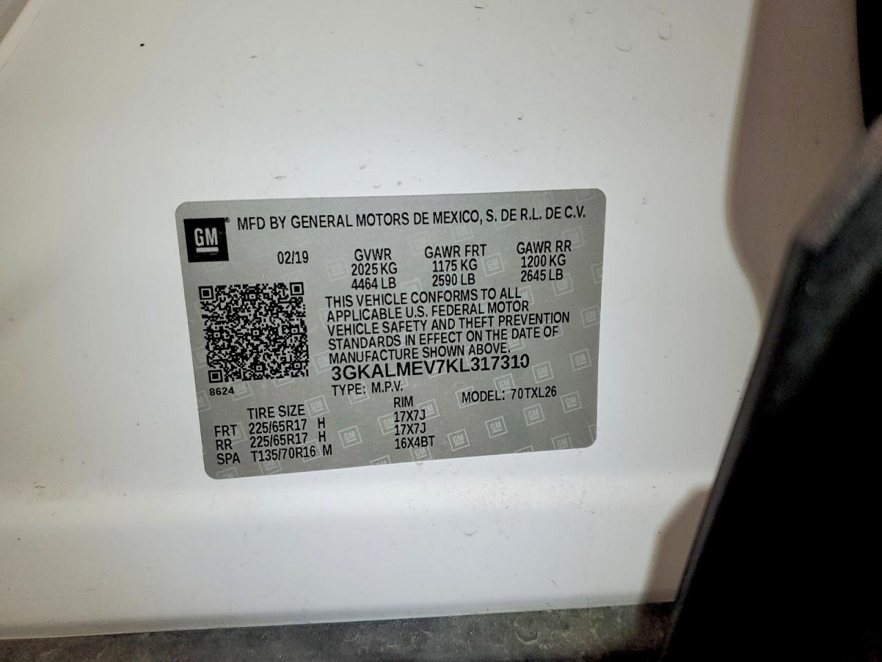 2019 GMC TERRAIN SLE photo 12