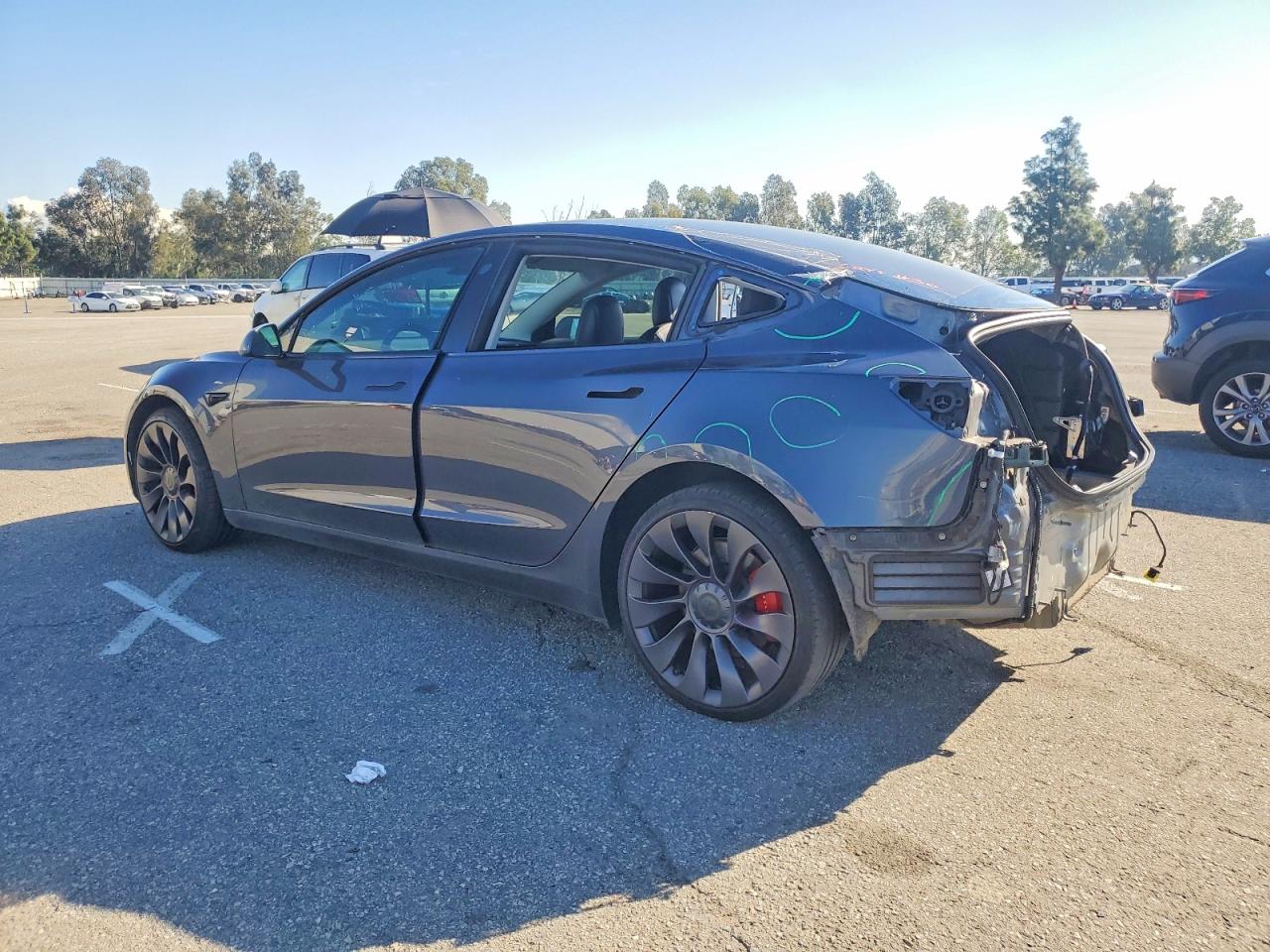 2021 TESLA MODEL 3 photo 2