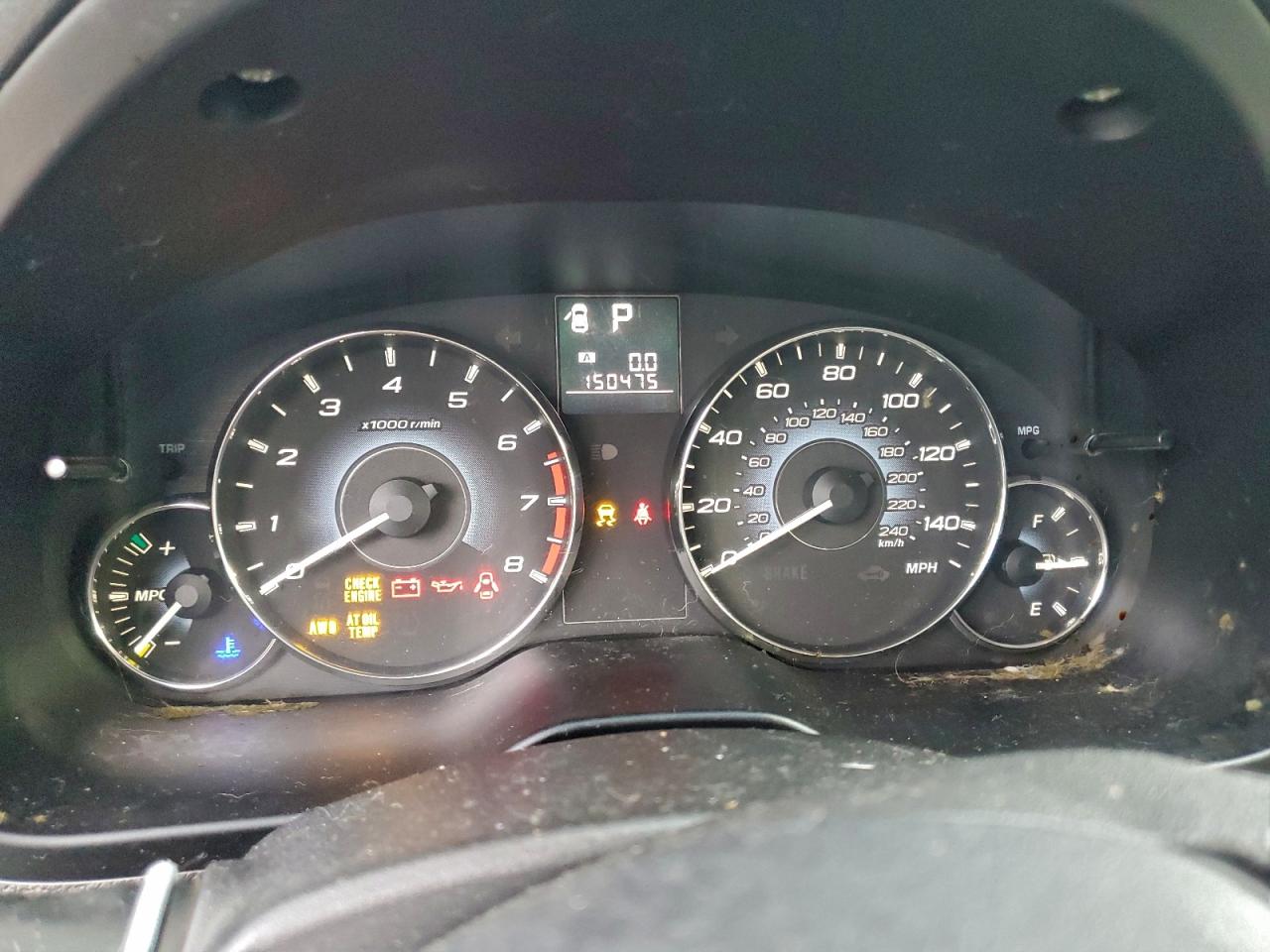 2010 SUBARU OUTBACK 2.5I PREMIUM photo 9