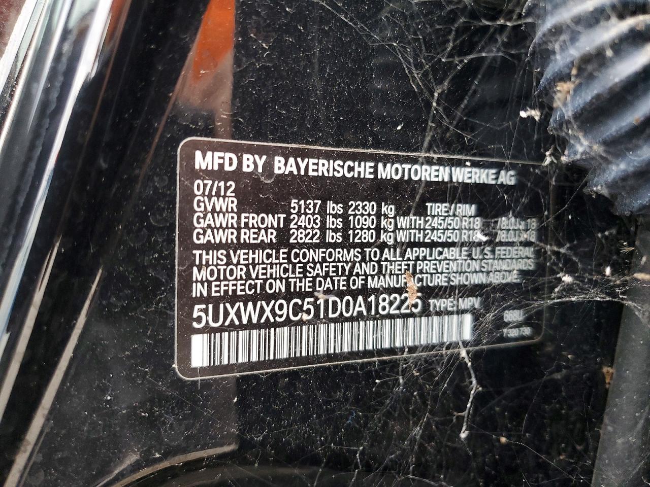 2013 BMW X3 XDRIVE28I photo 37