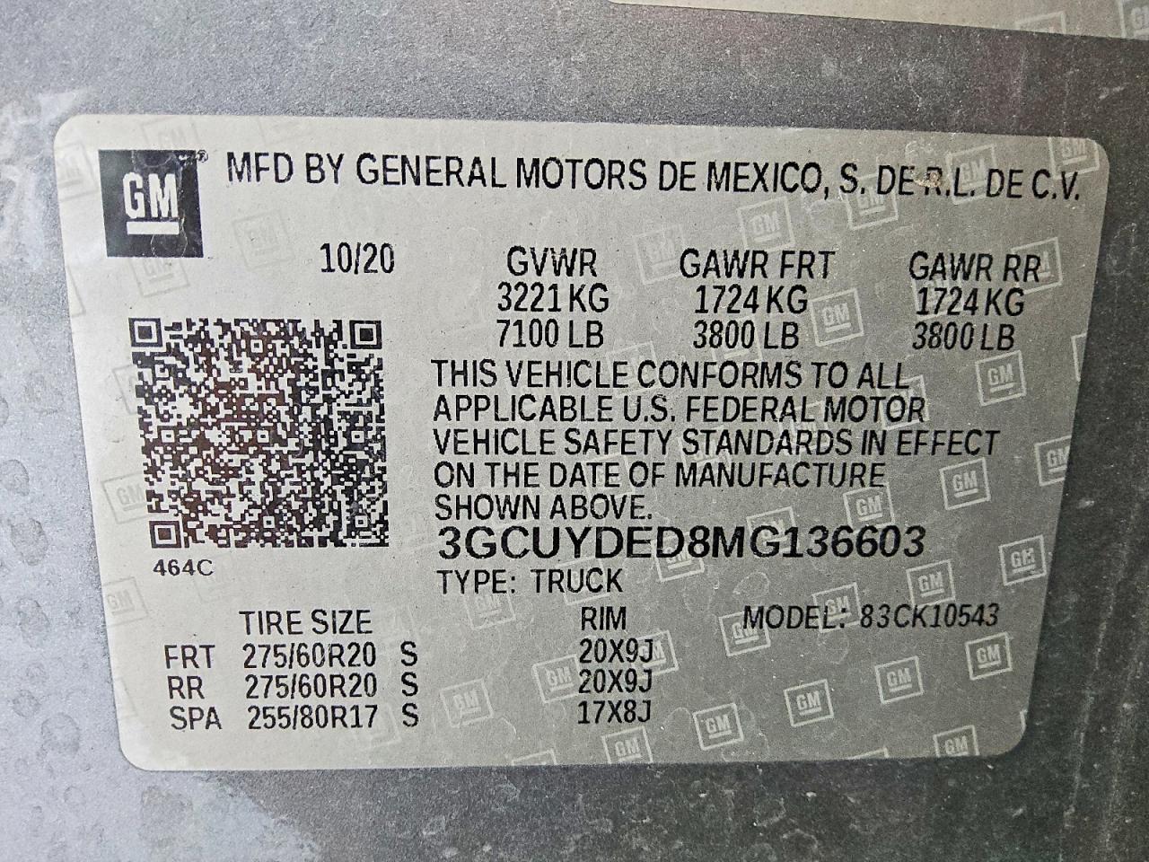 2021 CHEVROLET SILVERADO K1500 LT photo 12