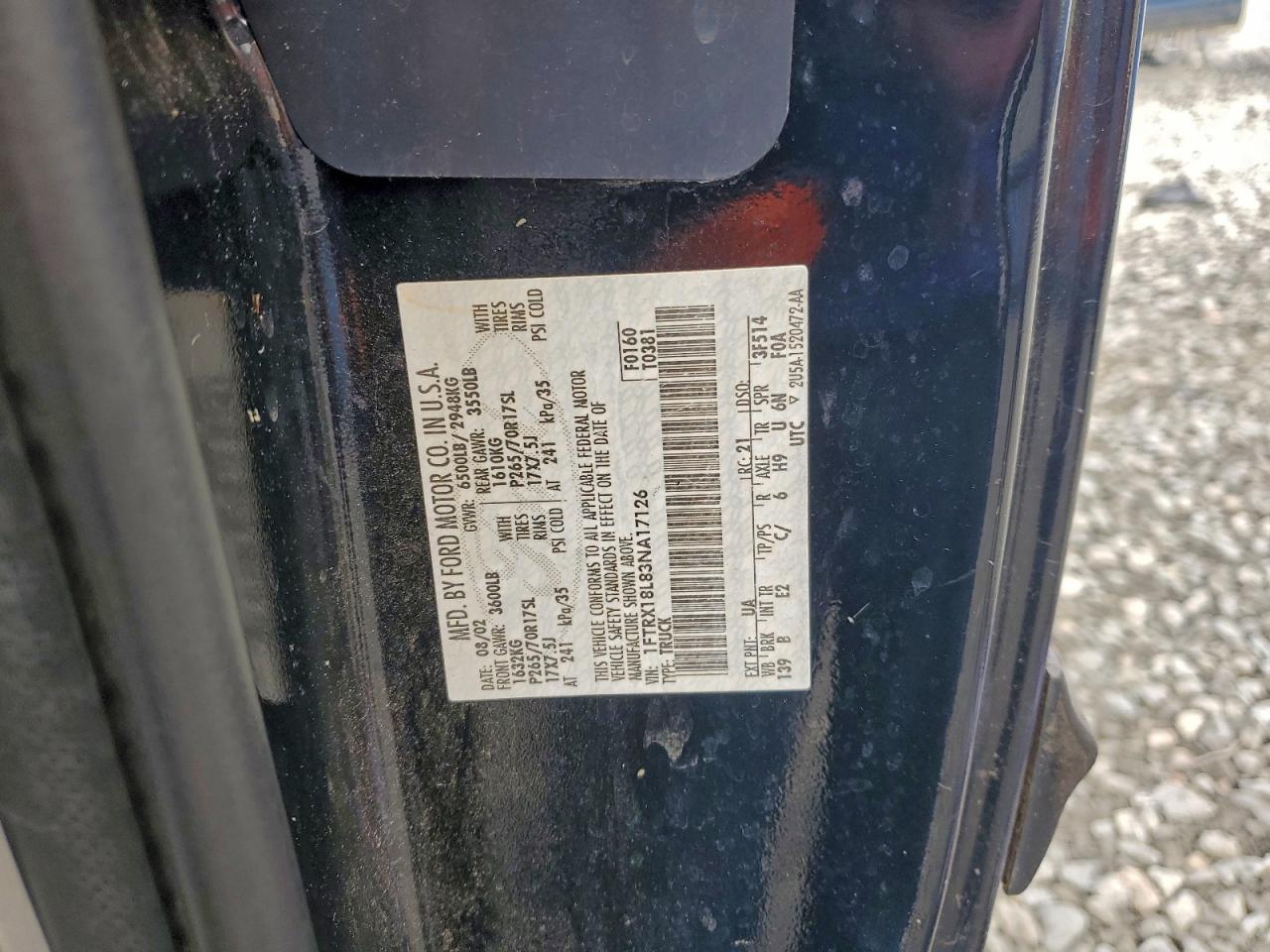 2003 FORD F150 photo 12