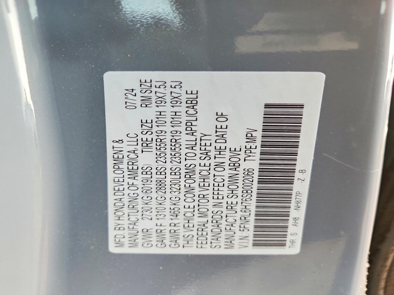 2025 HONDA ODYSSEY SPORT-L photo 14