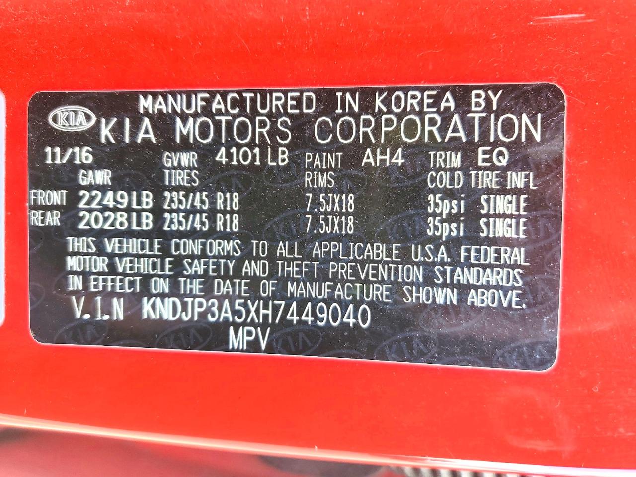 2017 KIA SOUL + photo 34