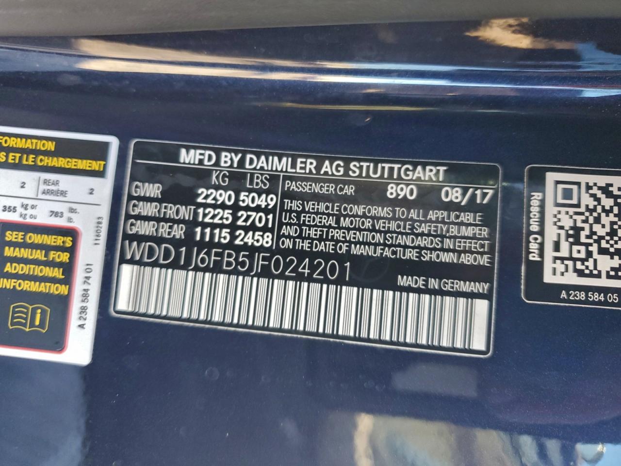 2018 MERCEDES-BENZ E 400 photo 12