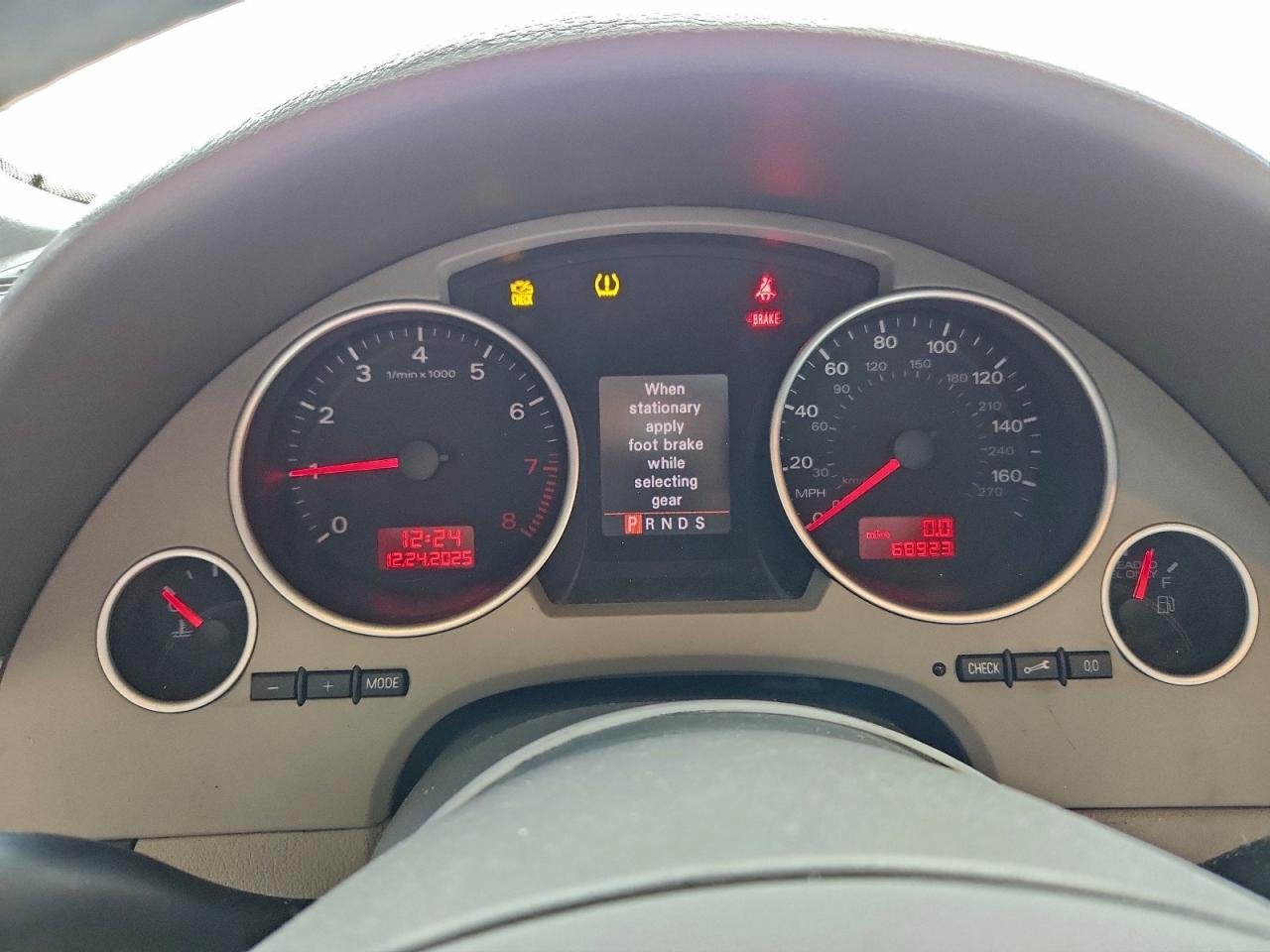 2009 AUDI A4 2.0T CABRIOLET photo 9