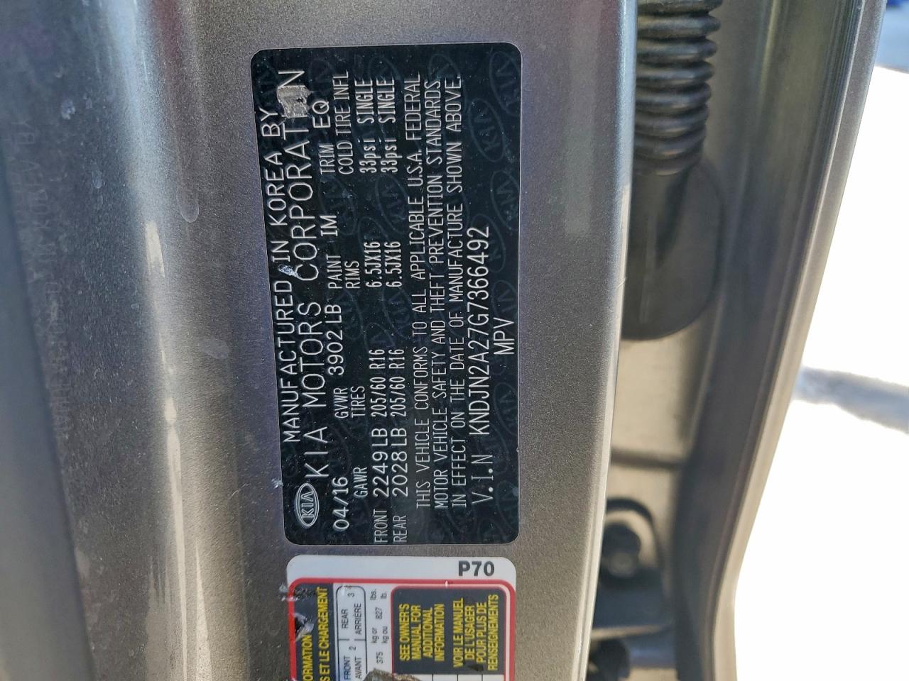 2016 KIA SOUL photo 12