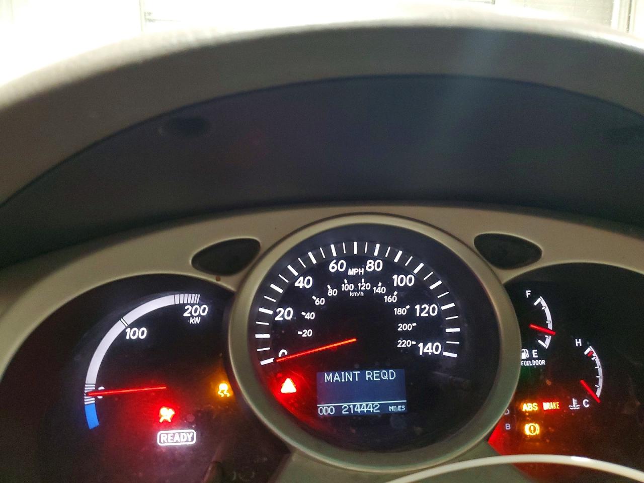 2006 TOYOTA HIGHLANDER HYBRID photo 9