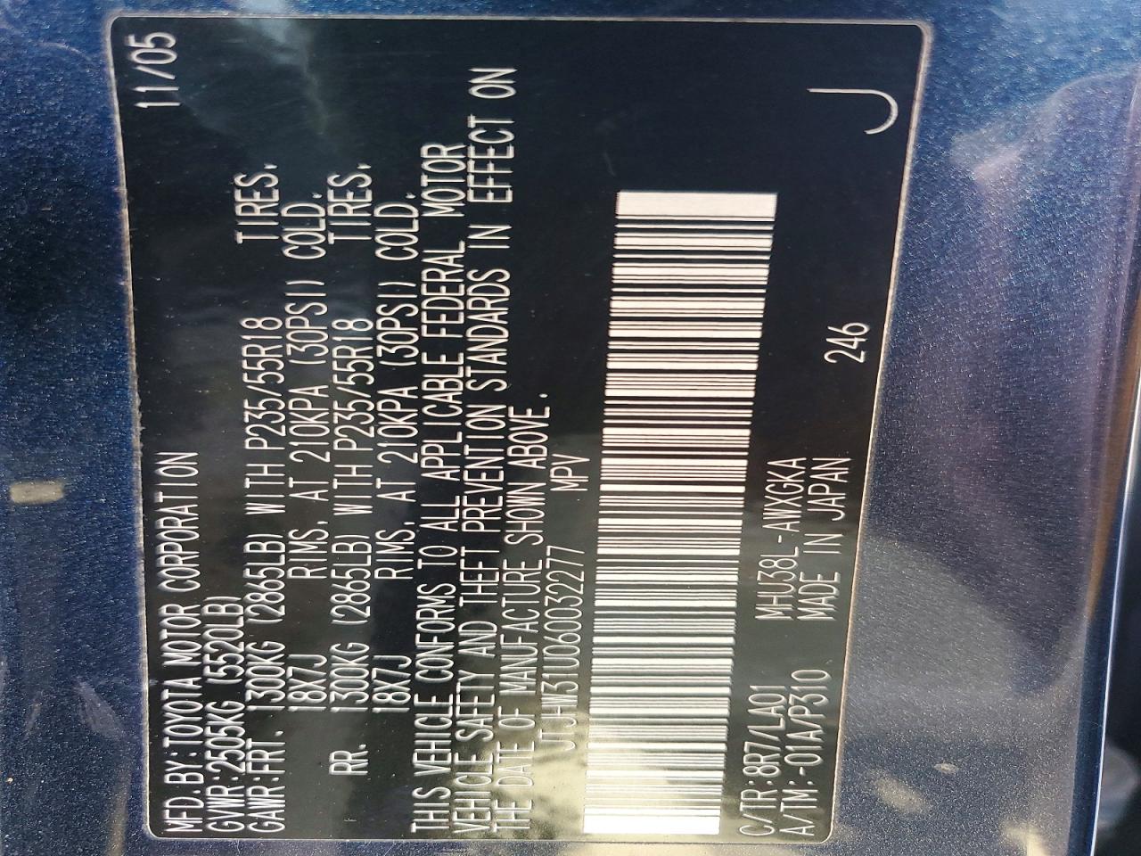 2006 LEXUS RX 400 photo 14