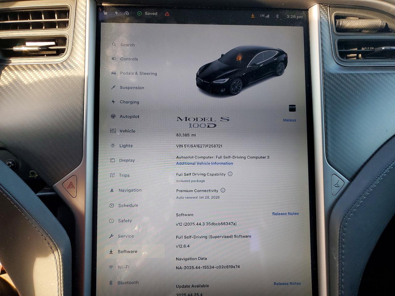 2018 TESLA MODEL S photo 9