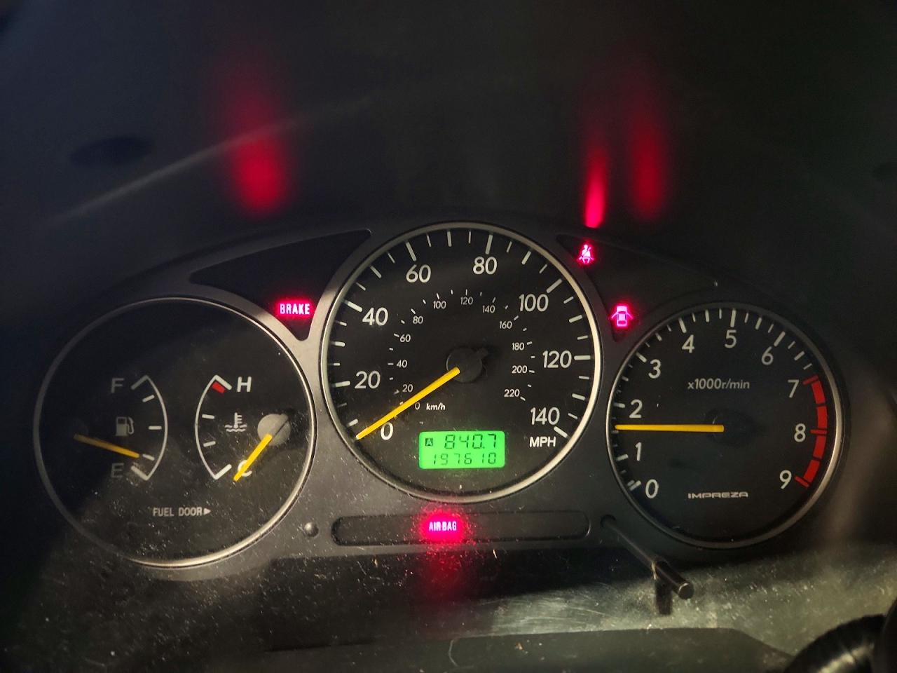 2002 SUBARU IMPREZA WRX photo 9
