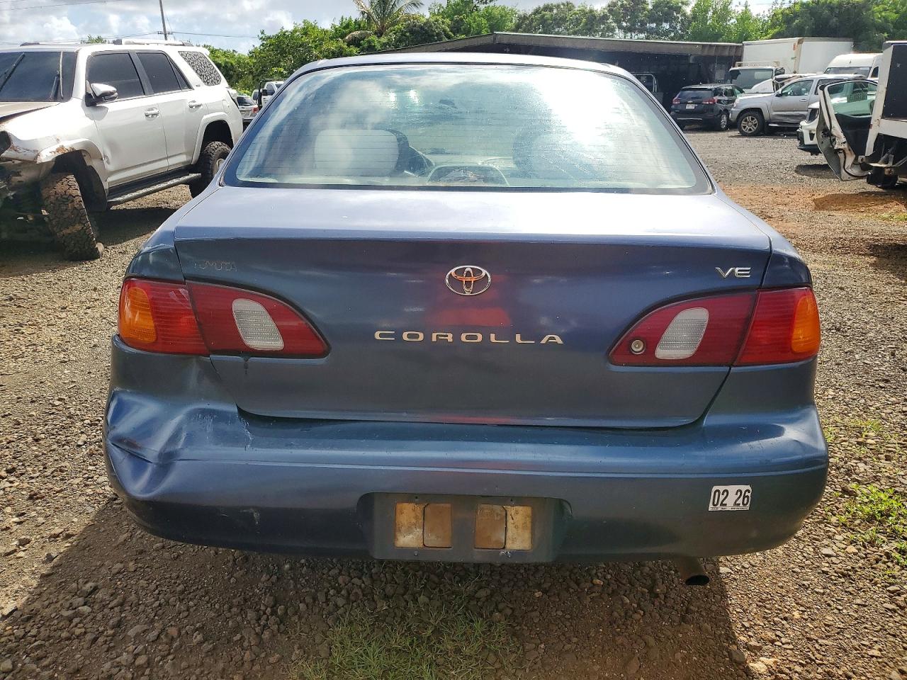 2000 TOYOTA COROLLA photo 6