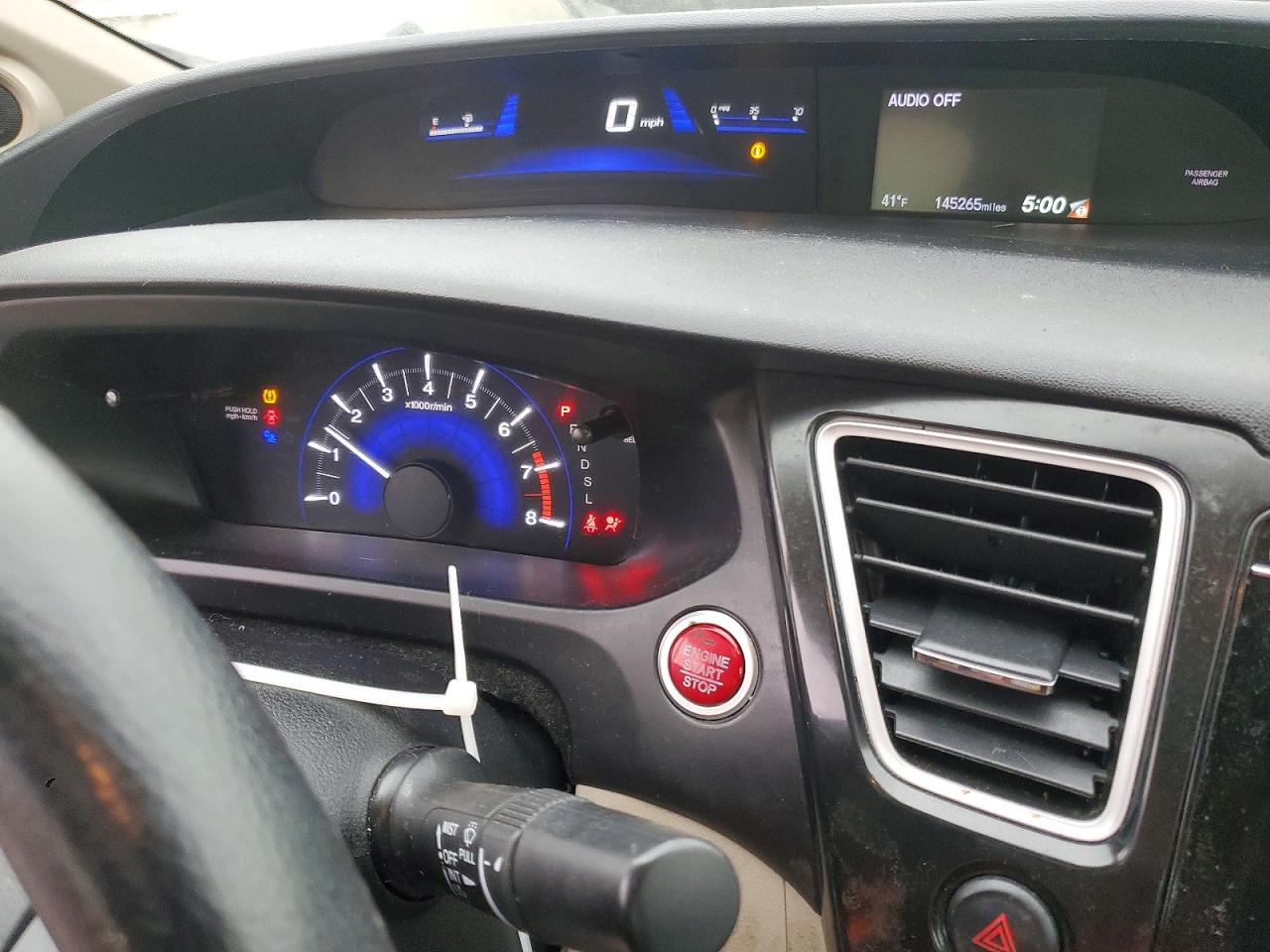 2015 HONDA CIVIC EXL photo 9