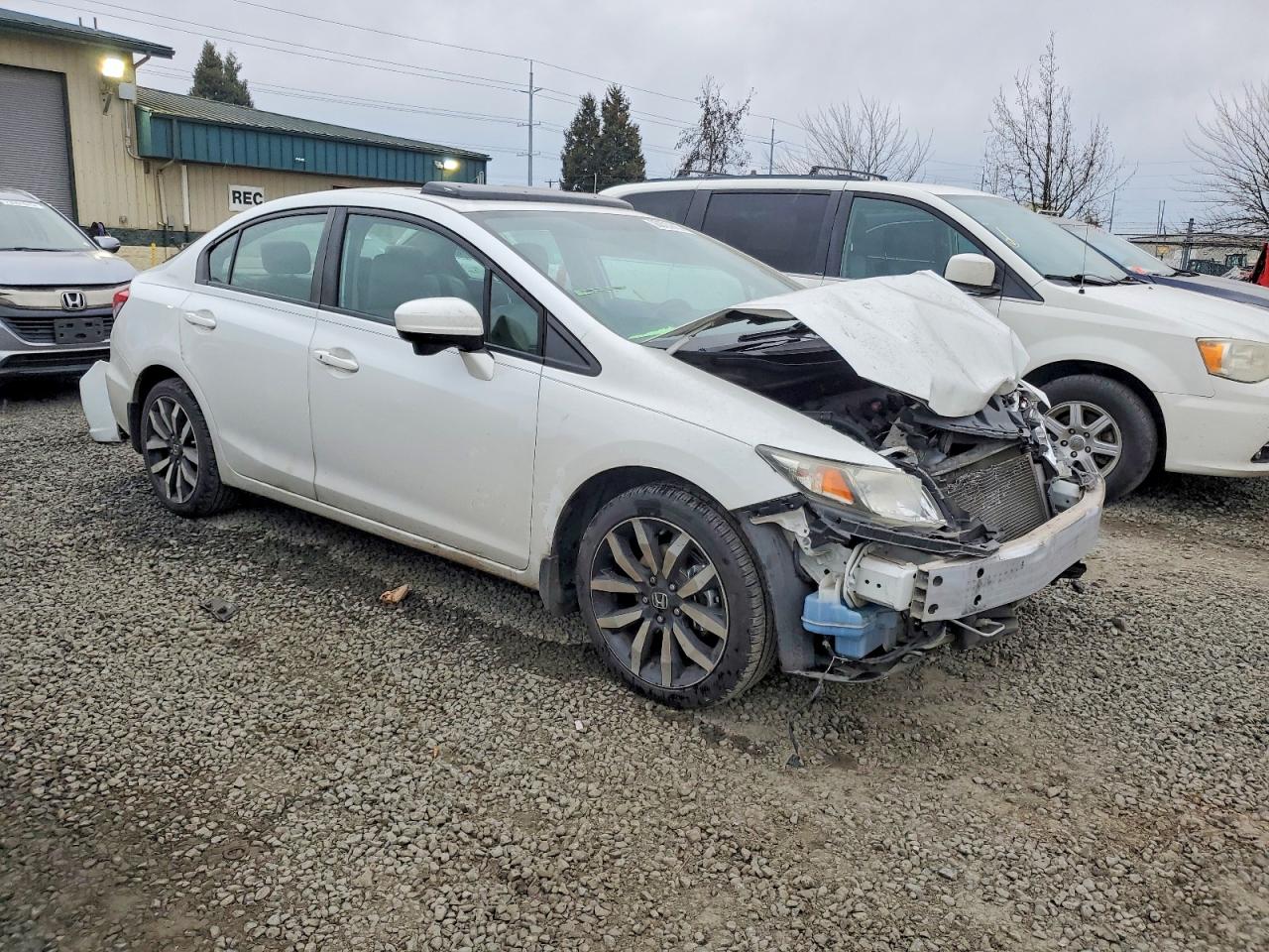 2015 HONDA CIVIC EXL photo 4