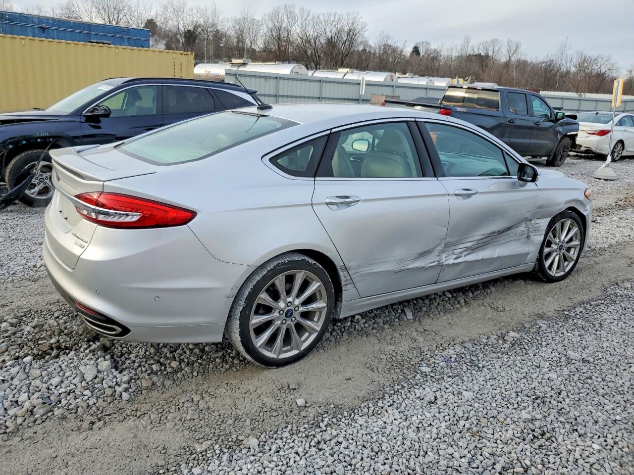 2017 FORD FUSION TITANIUM photo 3