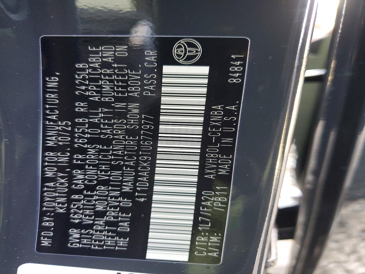 2026 TOYOTA CAMRY XSE photo 13