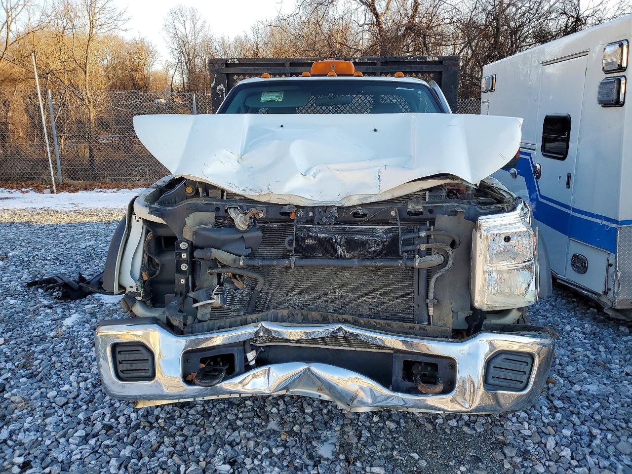 2012 FORD F550 SUPER DUTY FLATBED TRUCK photo 12