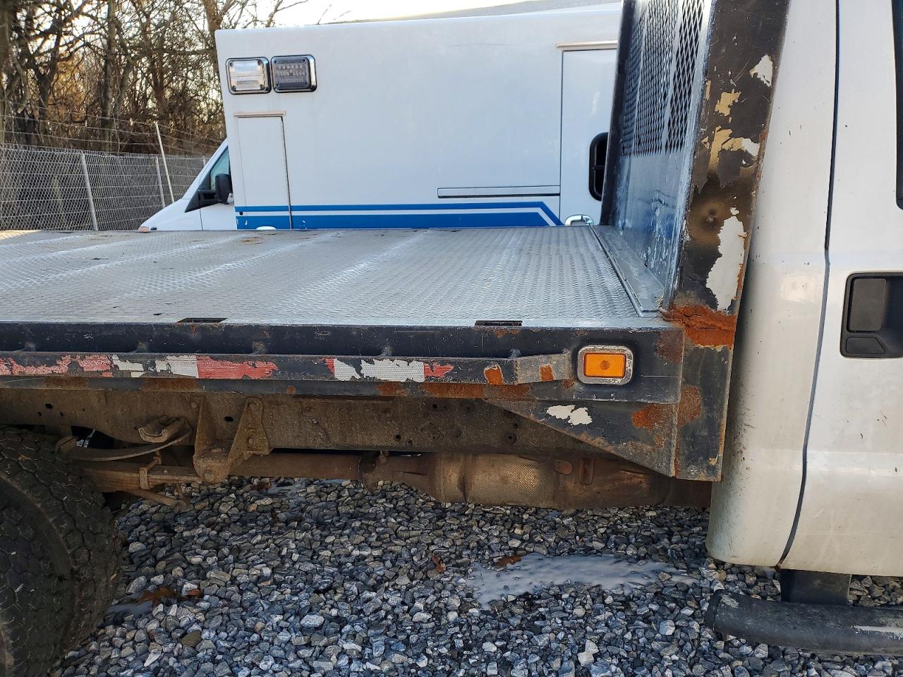 2012 FORD F550 SUPER DUTY FLATBED TRUCK photo 11