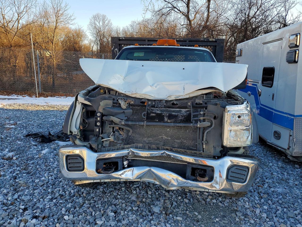 2012 FORD F550 SUPER DUTY FLATBED TRUCK photo 5