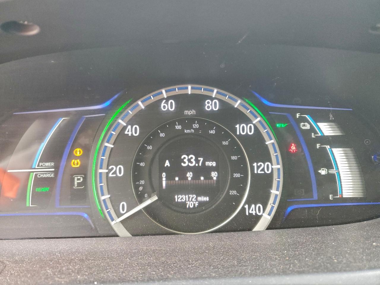 2017 HONDA ACCORD HYBRID EXL photo 9