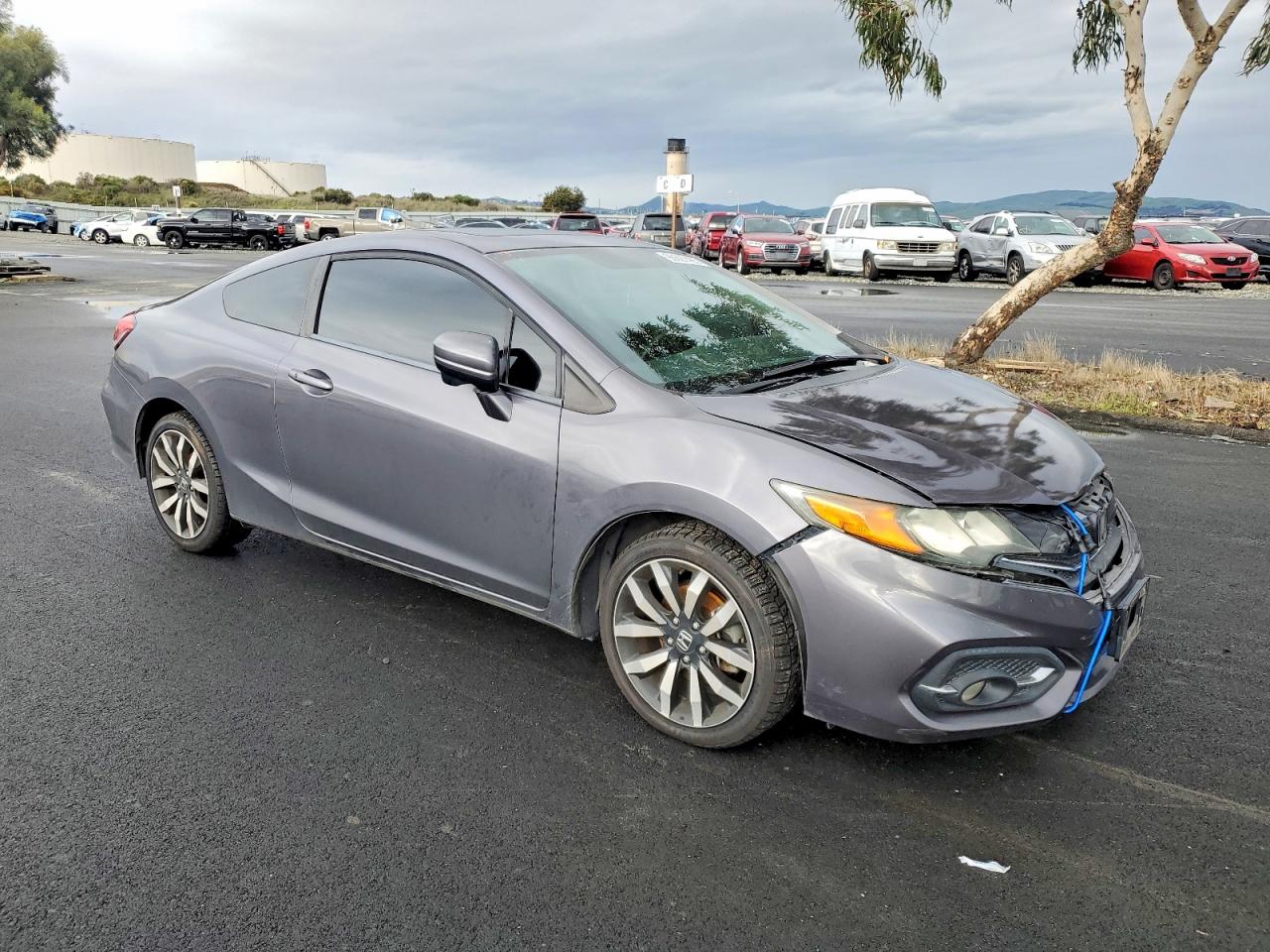 2014 HONDA CIVIC EXL photo 4