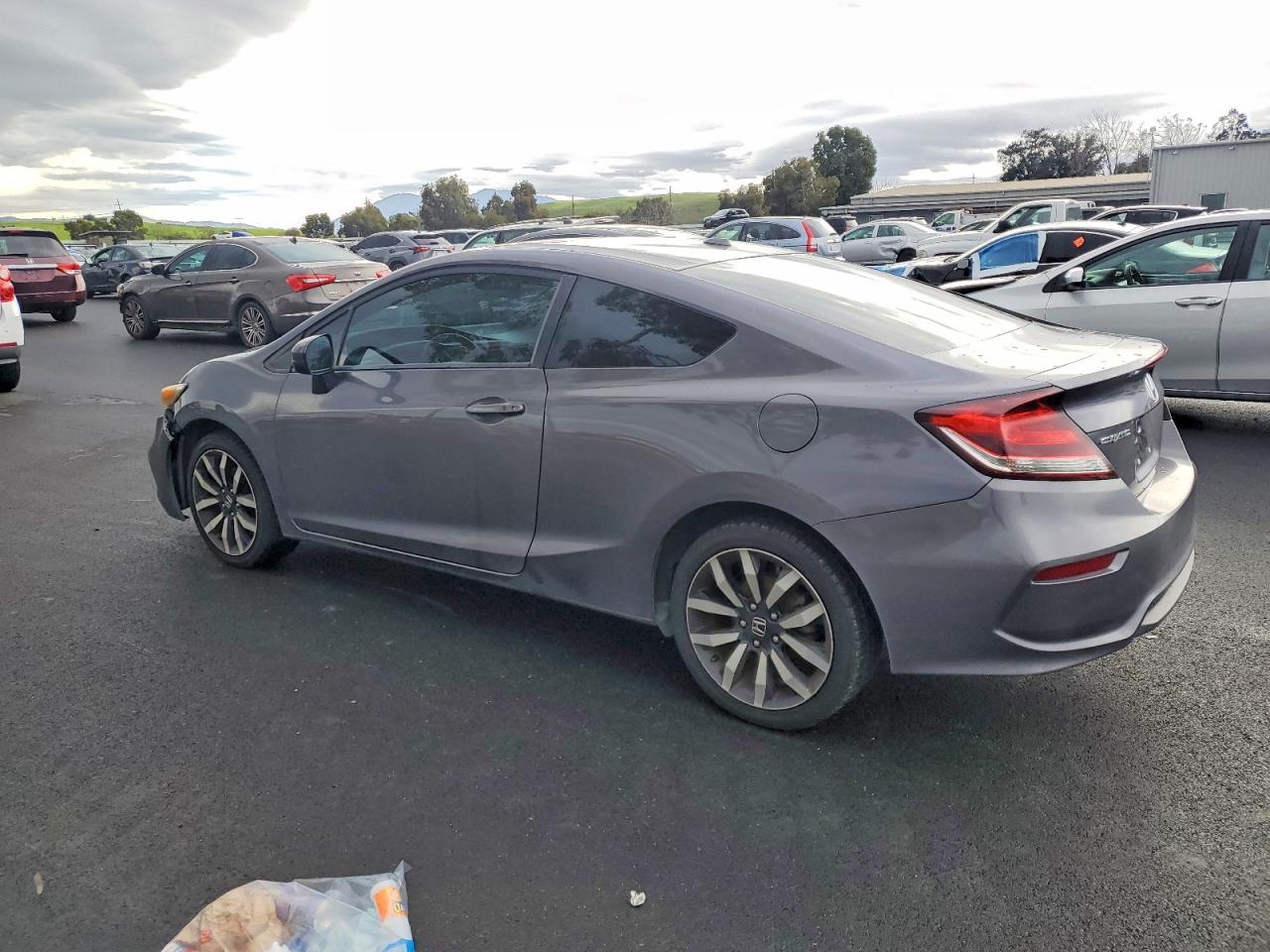 2014 HONDA CIVIC EXL photo 2