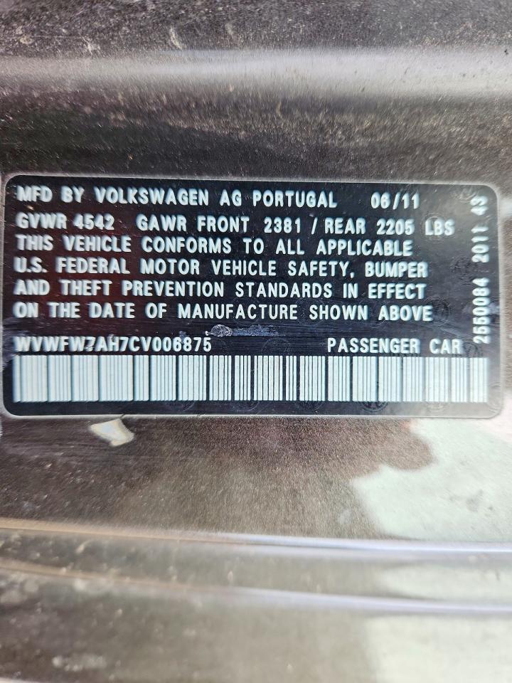 2012 VOLKSWAGEN EOS LUX photo 23
