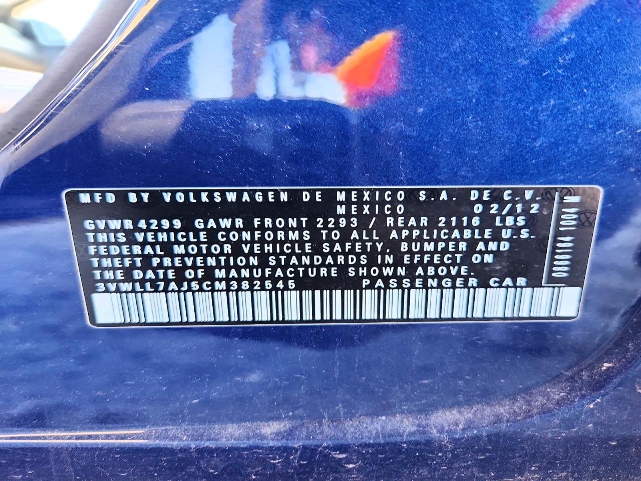 2012 VOLKSWAGEN JETTA TDI photo 12