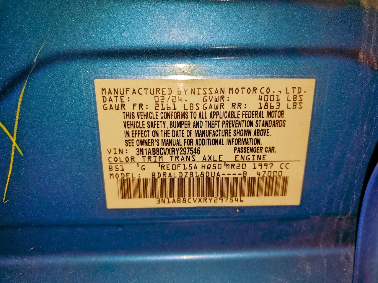 2024 NISSAN SENTRA SV photo 12