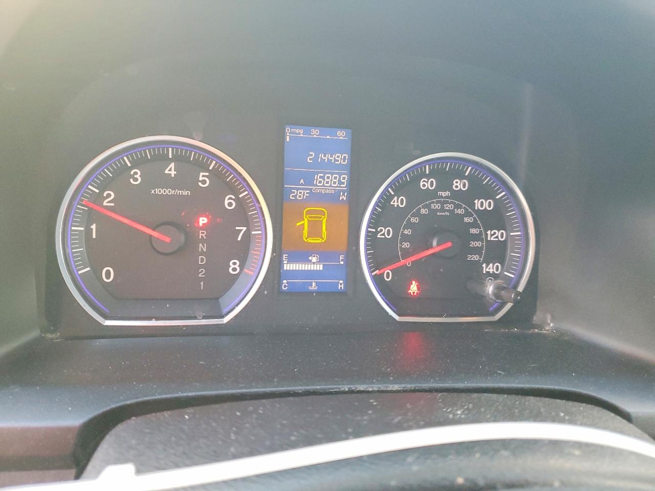 2010 HONDA CR-V EXL photo 9
