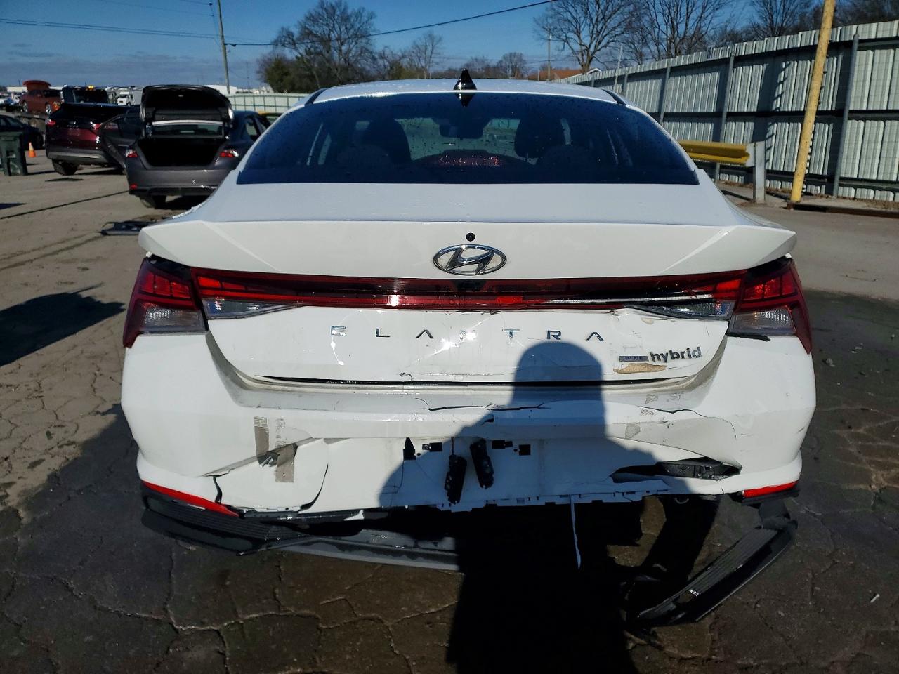 2023 HYUNDAI ELANTRA BLUE photo 6