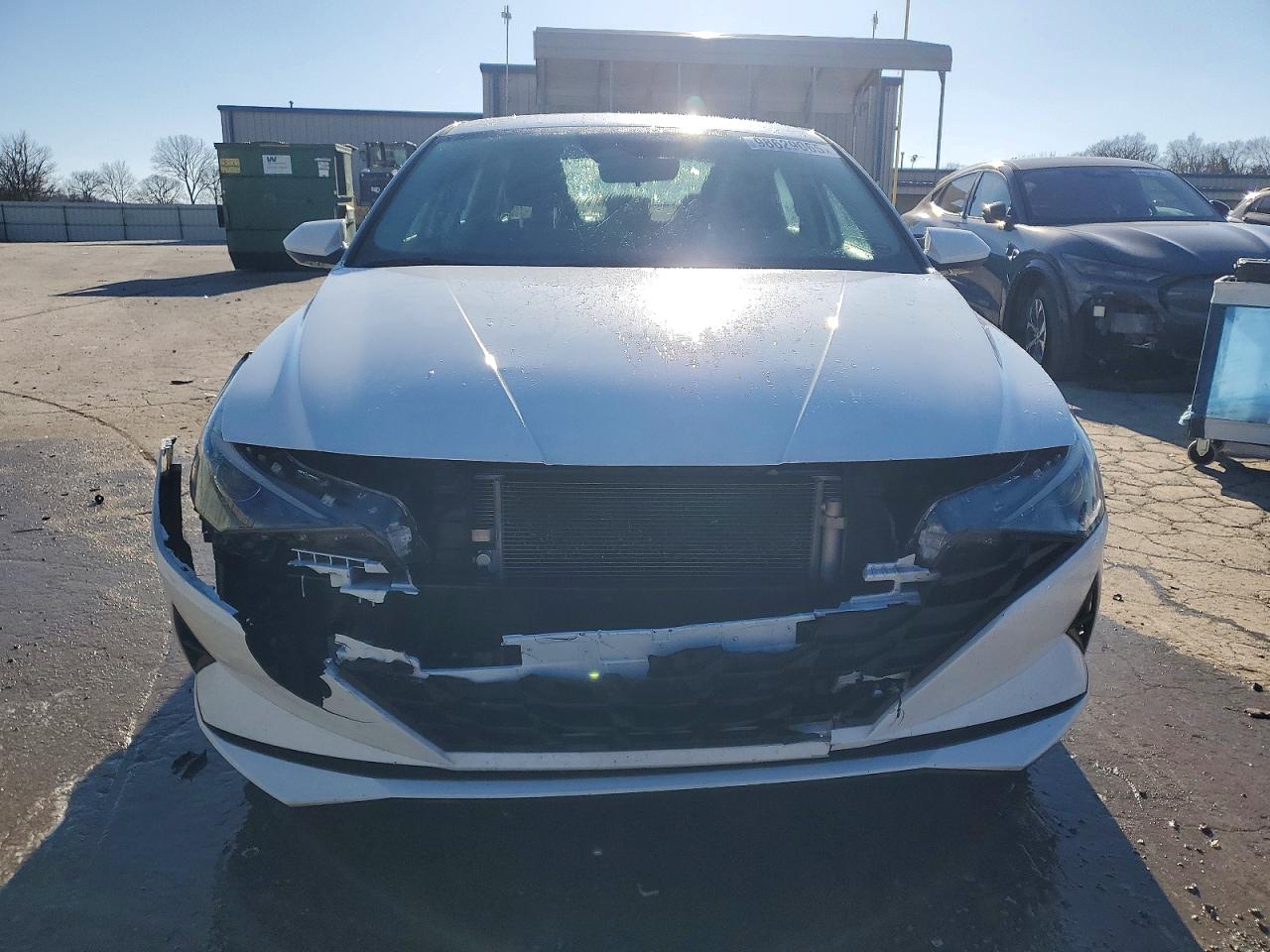 2023 HYUNDAI ELANTRA BLUE photo 5