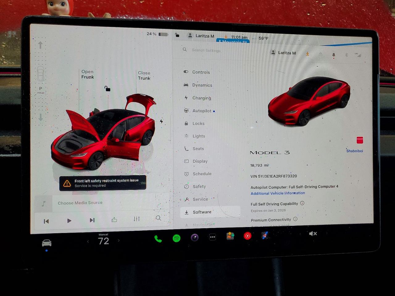 2024 TESLA MODEL 3 photo 9