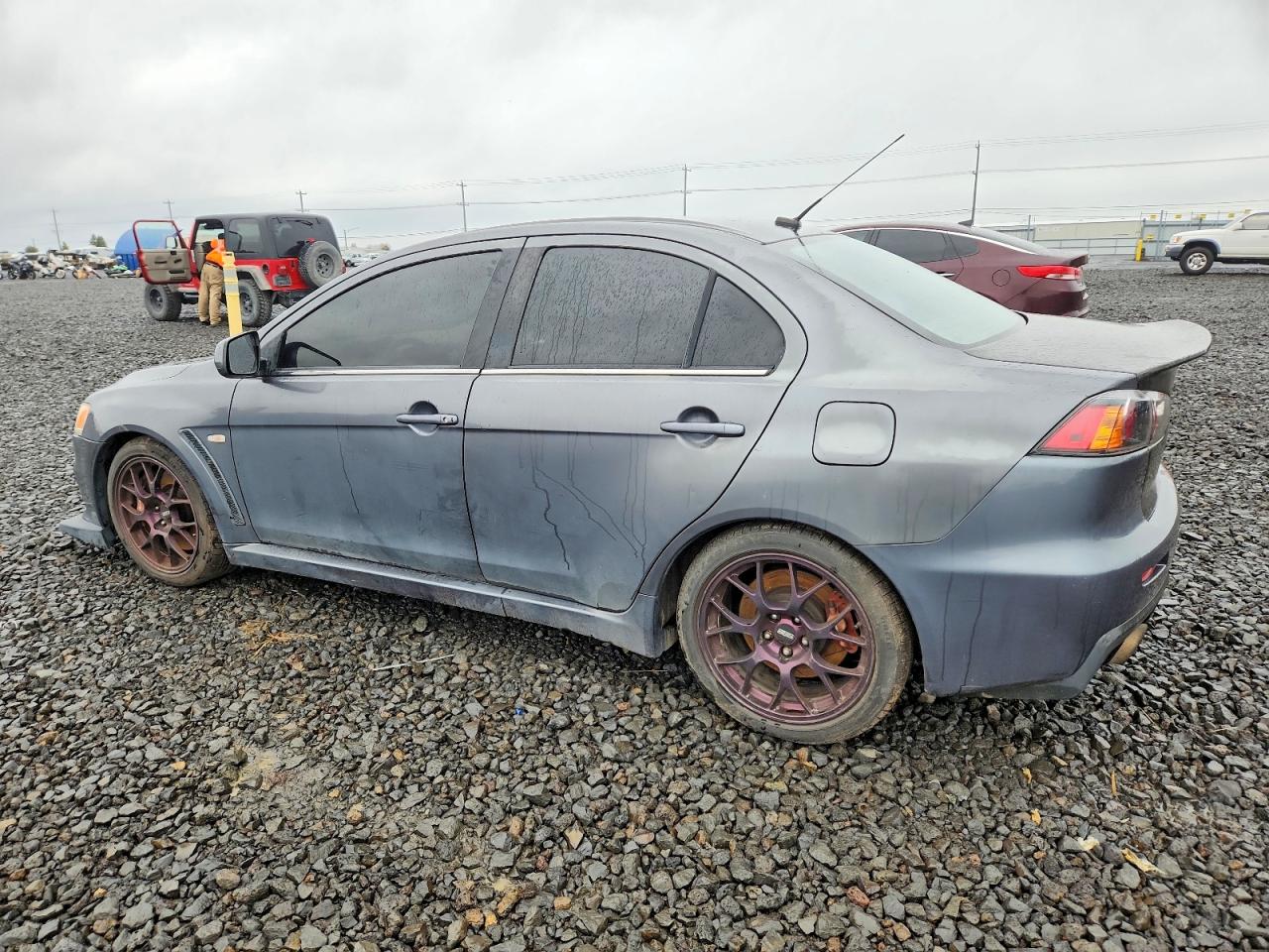 2008 MITSUBISHI LANCER EVOLUTION MR photo 3