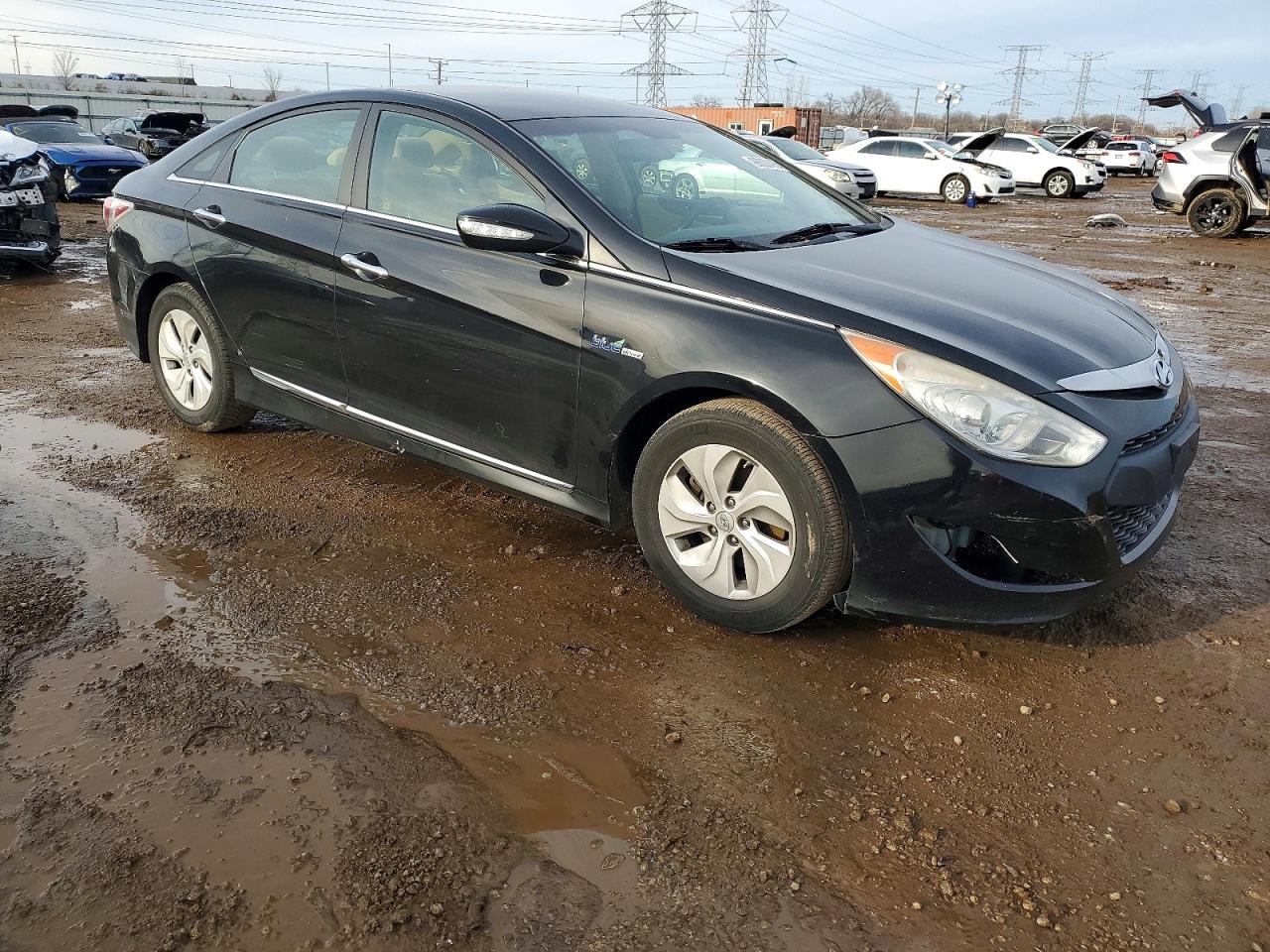 2014 HYUNDAI SONATA HYBRID photo 4