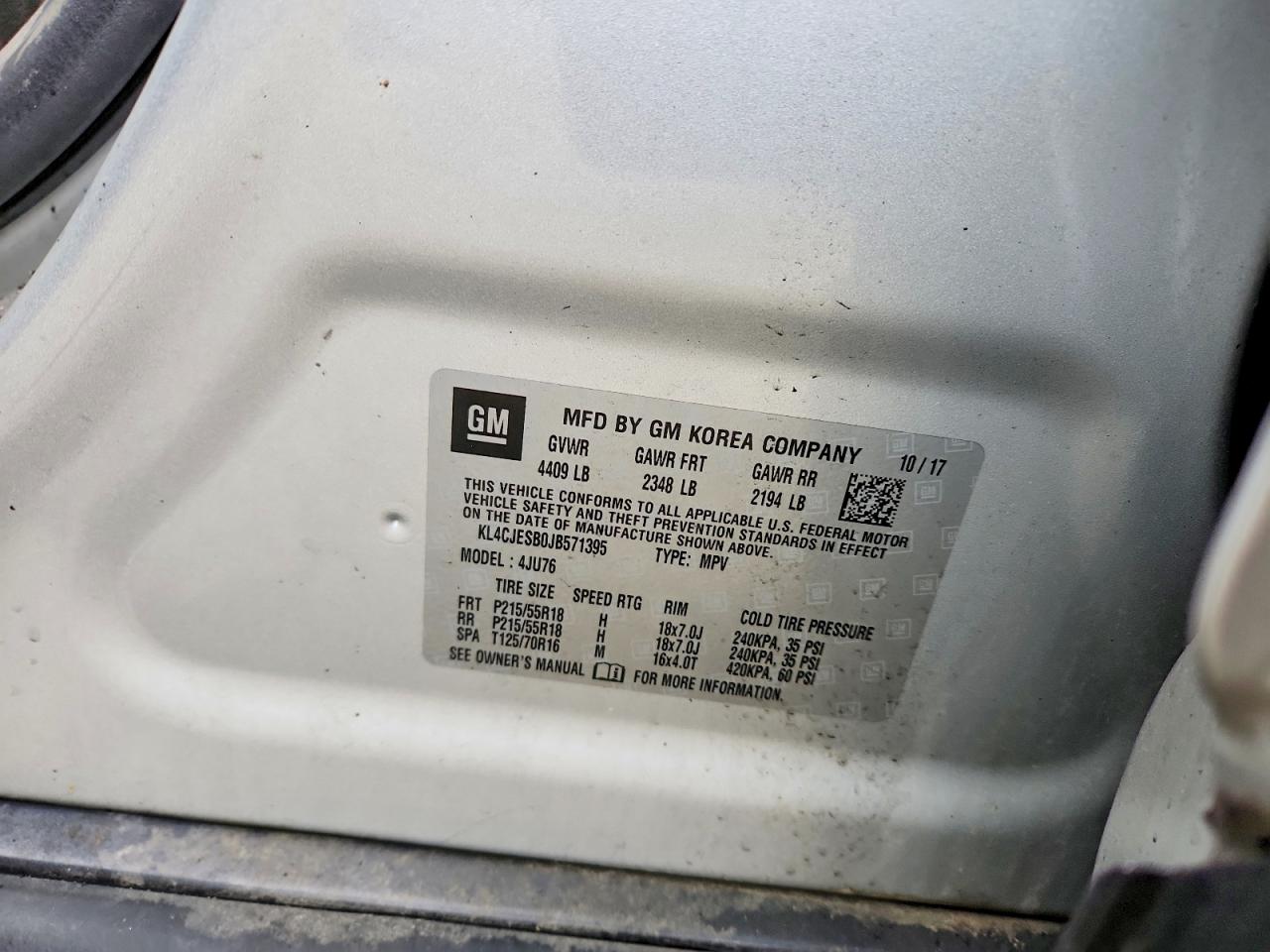 2018 BUICK ENCORE PREFERRED photo 13