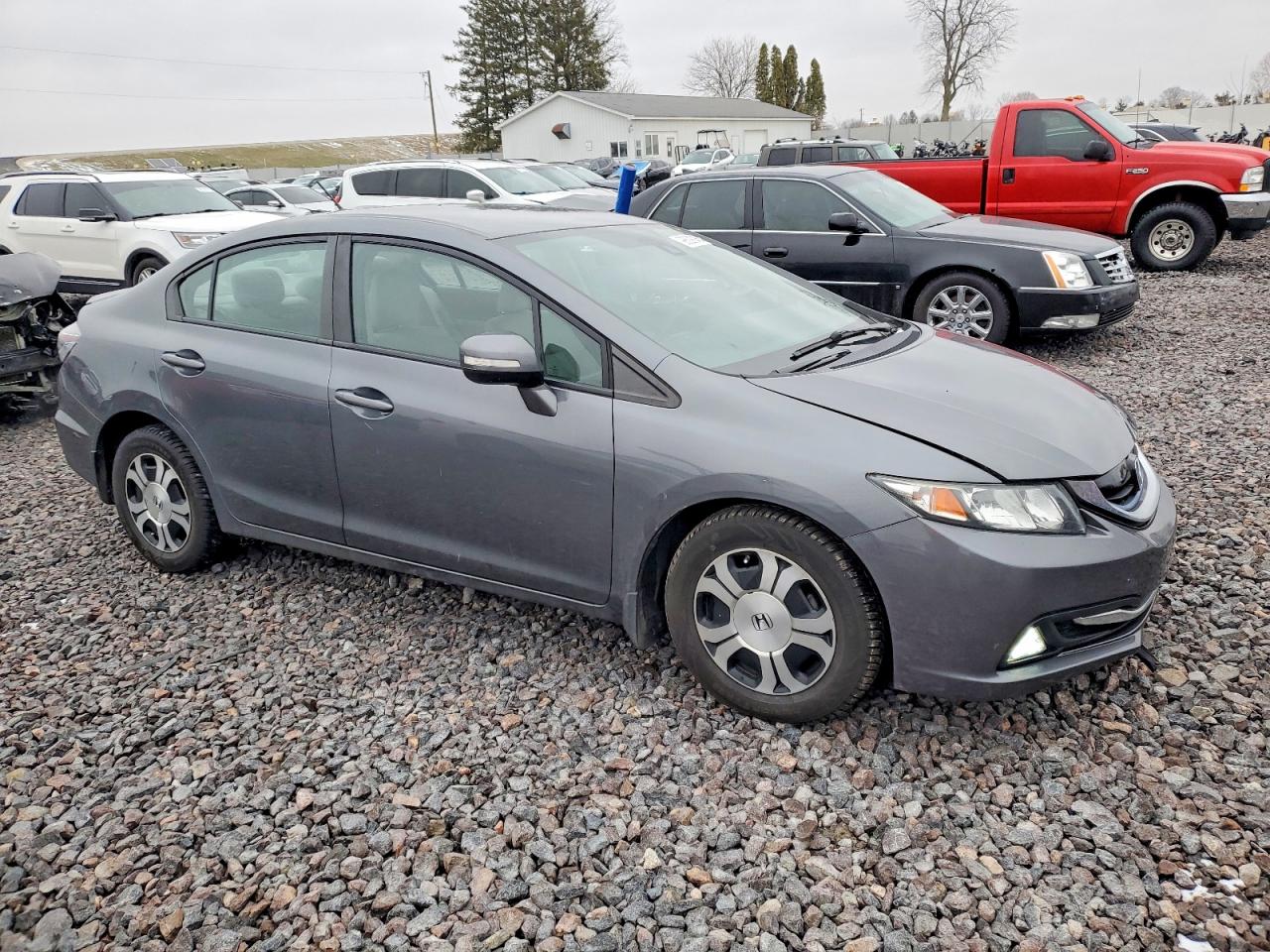 2013 HONDA CIVIC HYBRID photo 4