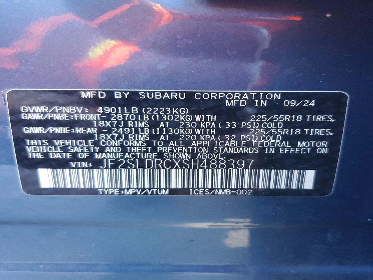 2025 SUBARU FORESTER LIMITED photo 13
