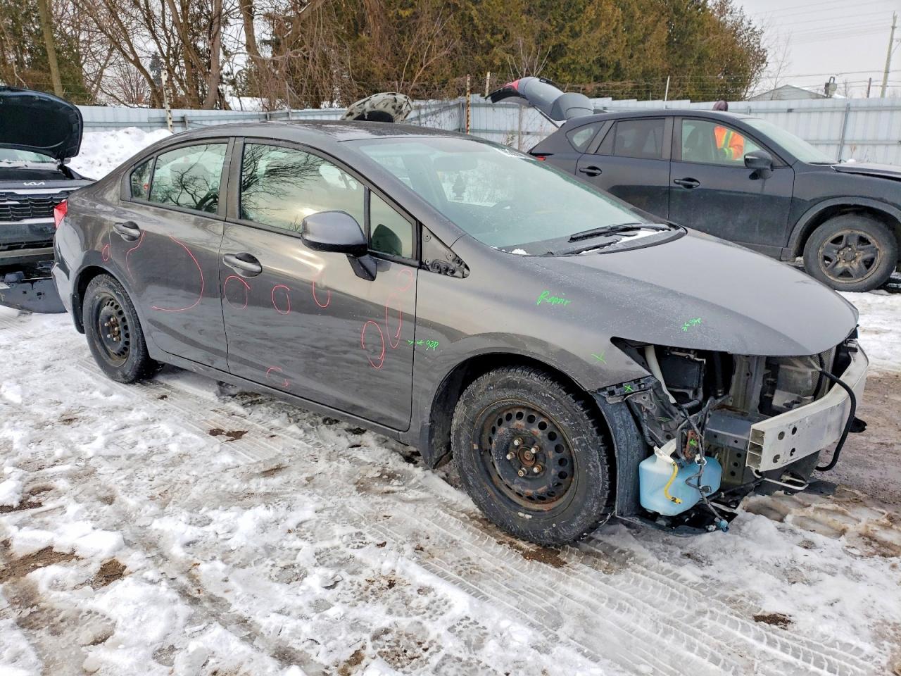 2012 HONDA CIVIC LX photo 4