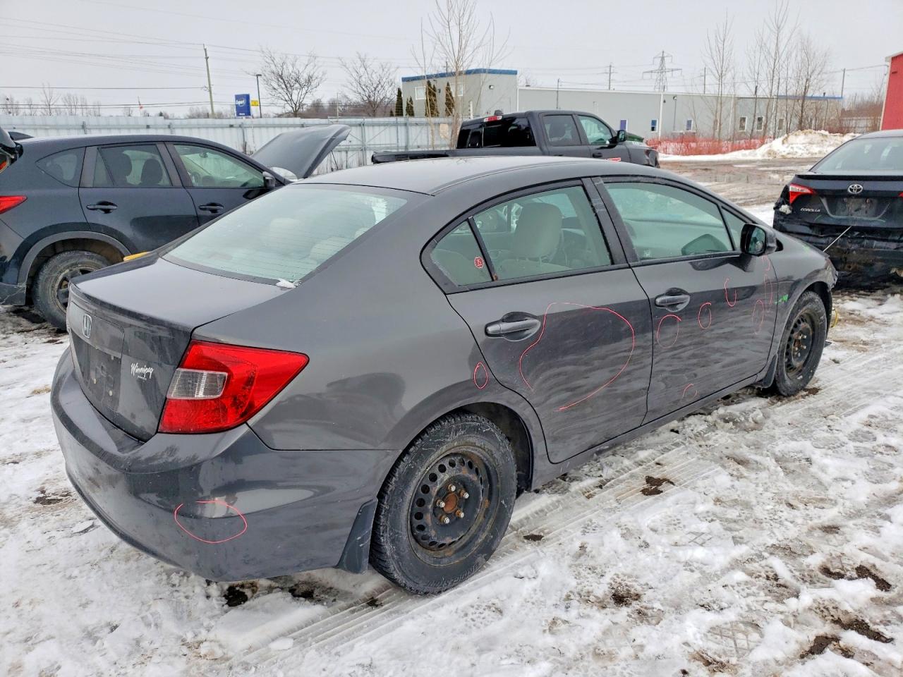 2012 HONDA CIVIC LX photo 3