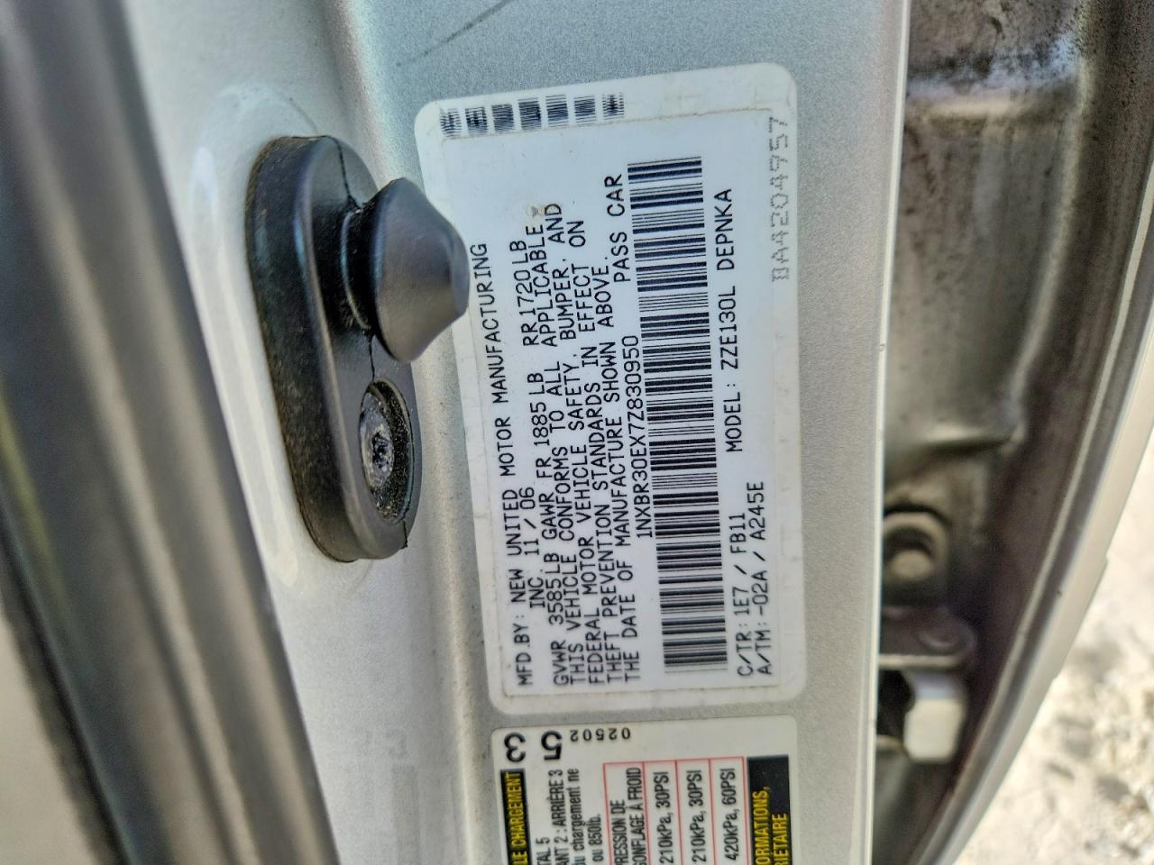 2007 TOYOTA COROLLA LE photo 34